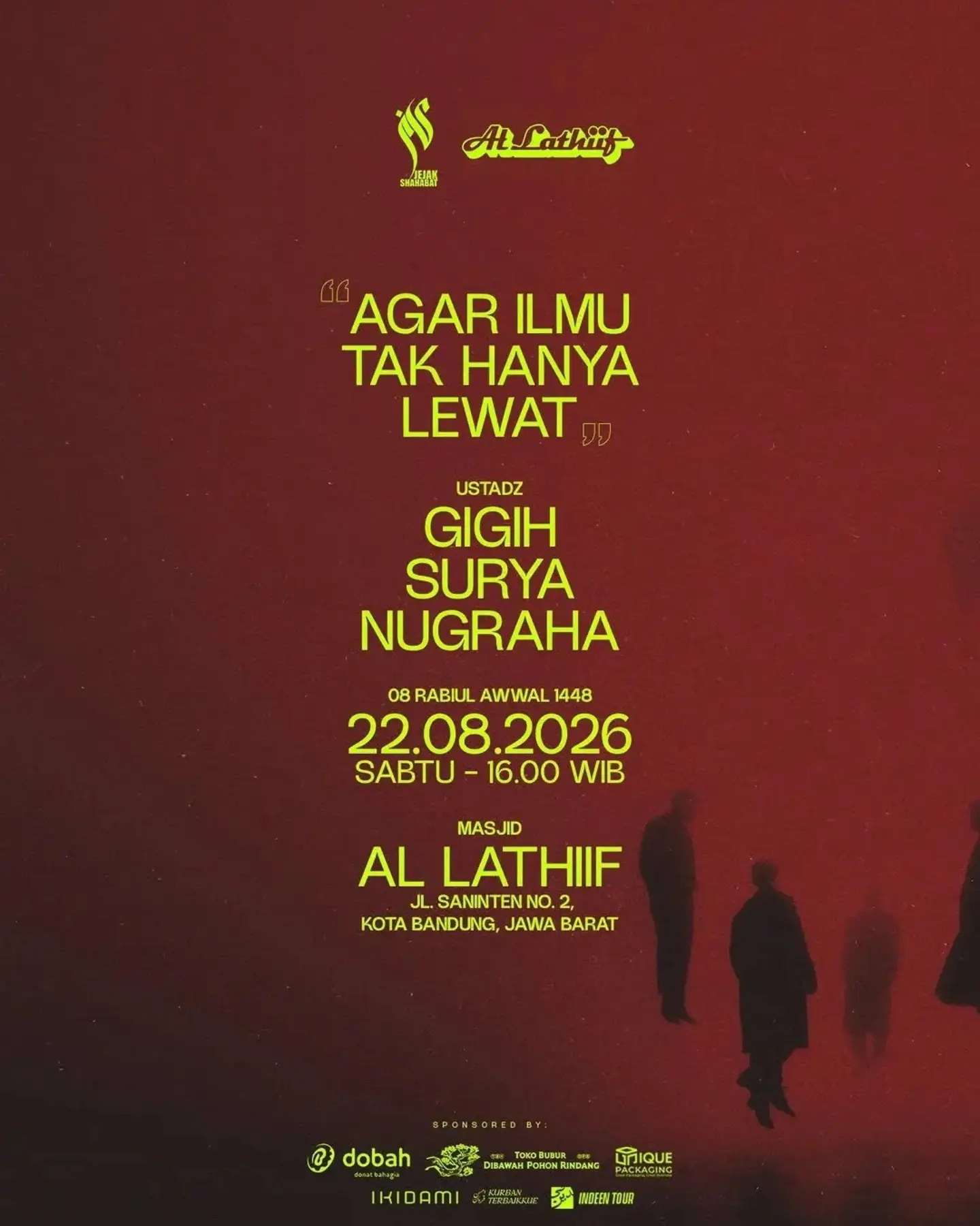 AGAR ILMU TAK HANYA LEWAT
