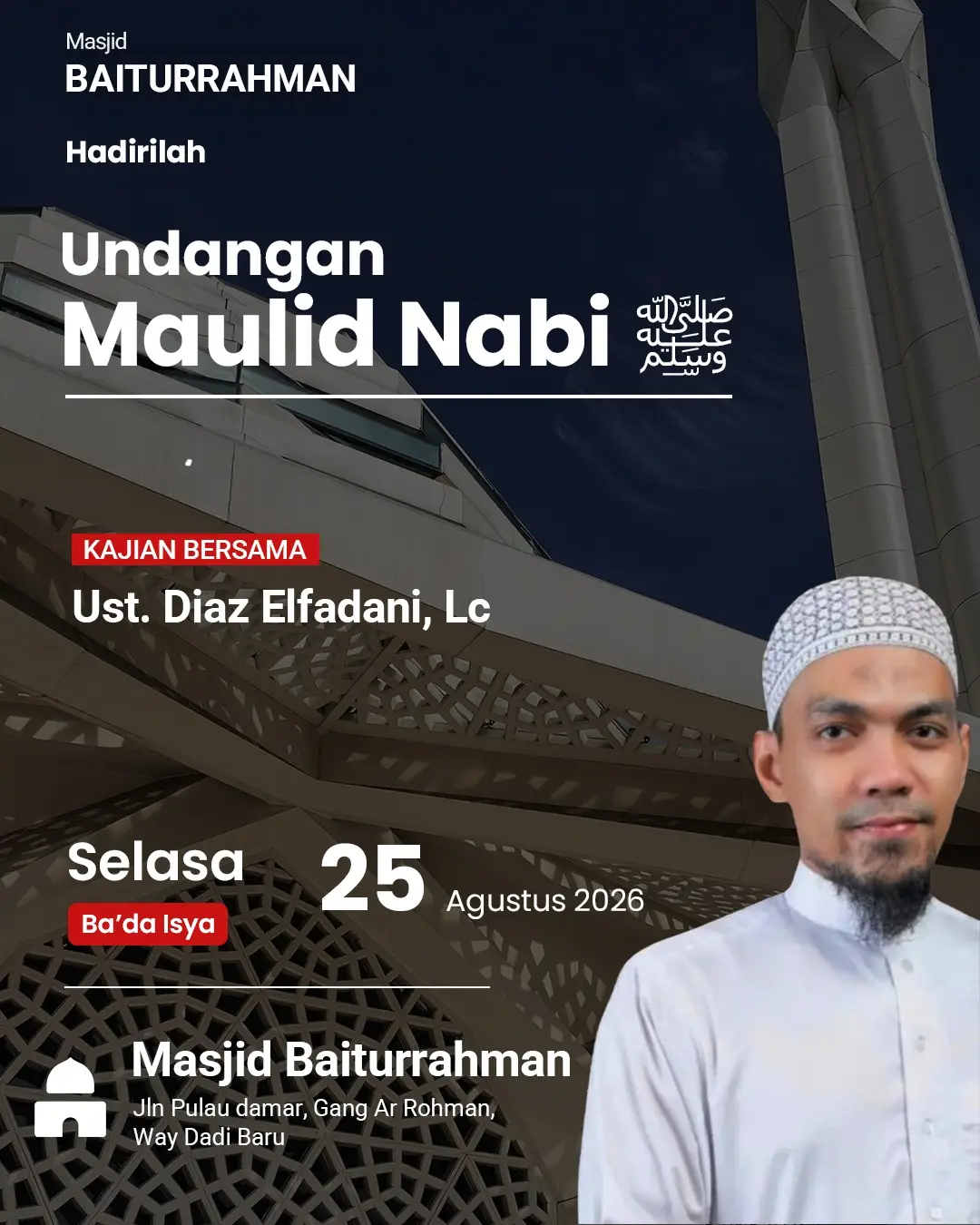 Undangan Maulid Nabi