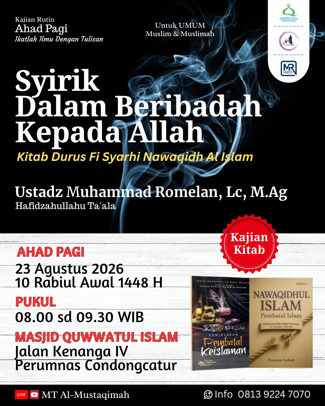 Syirik Dalam Beribadah Kepada Allah