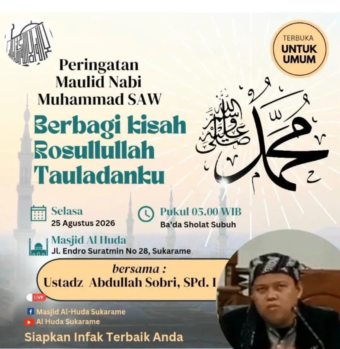 Berbagi kisah Rosulullah Tauladanku