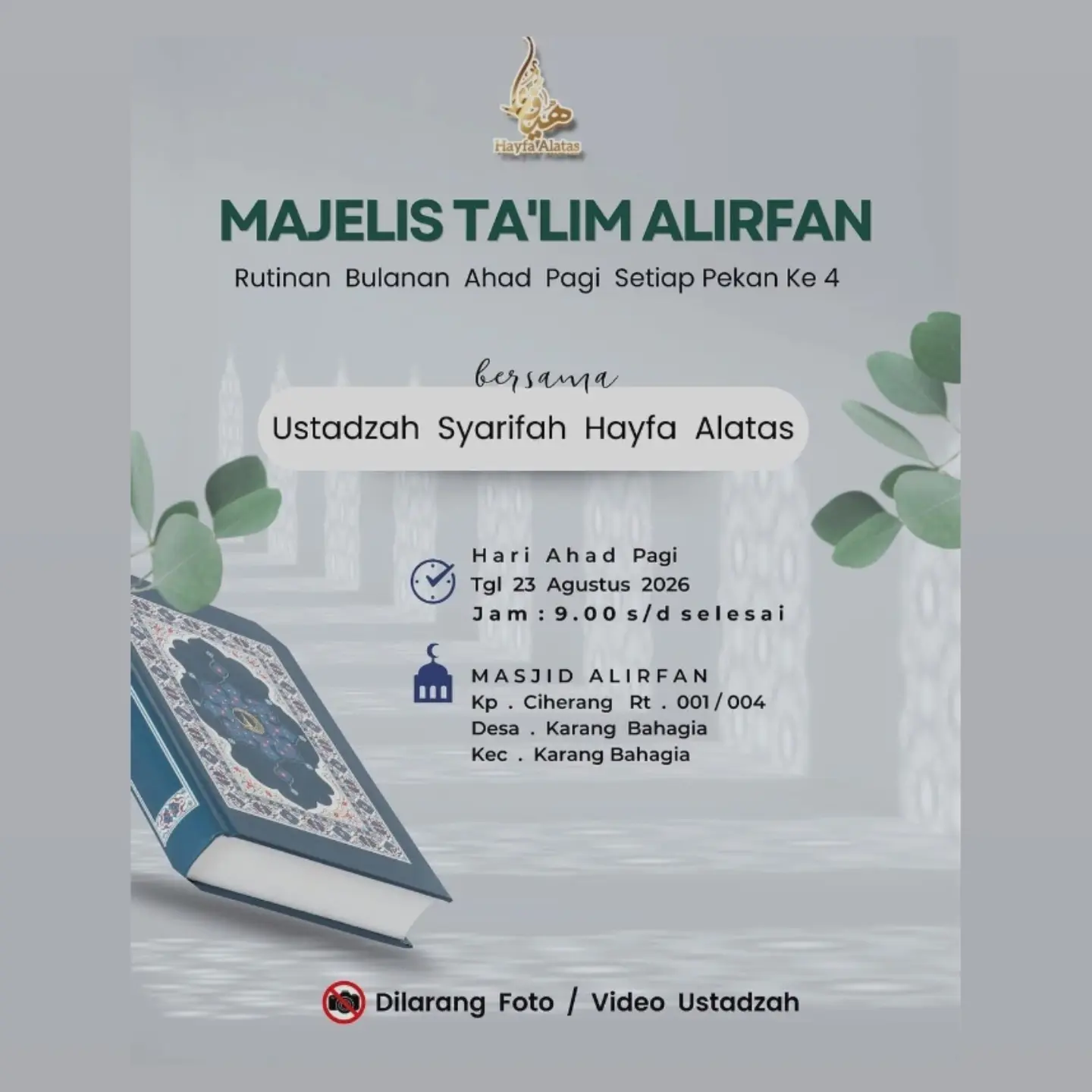 MAJELIS TA'LIM ALIRFAN