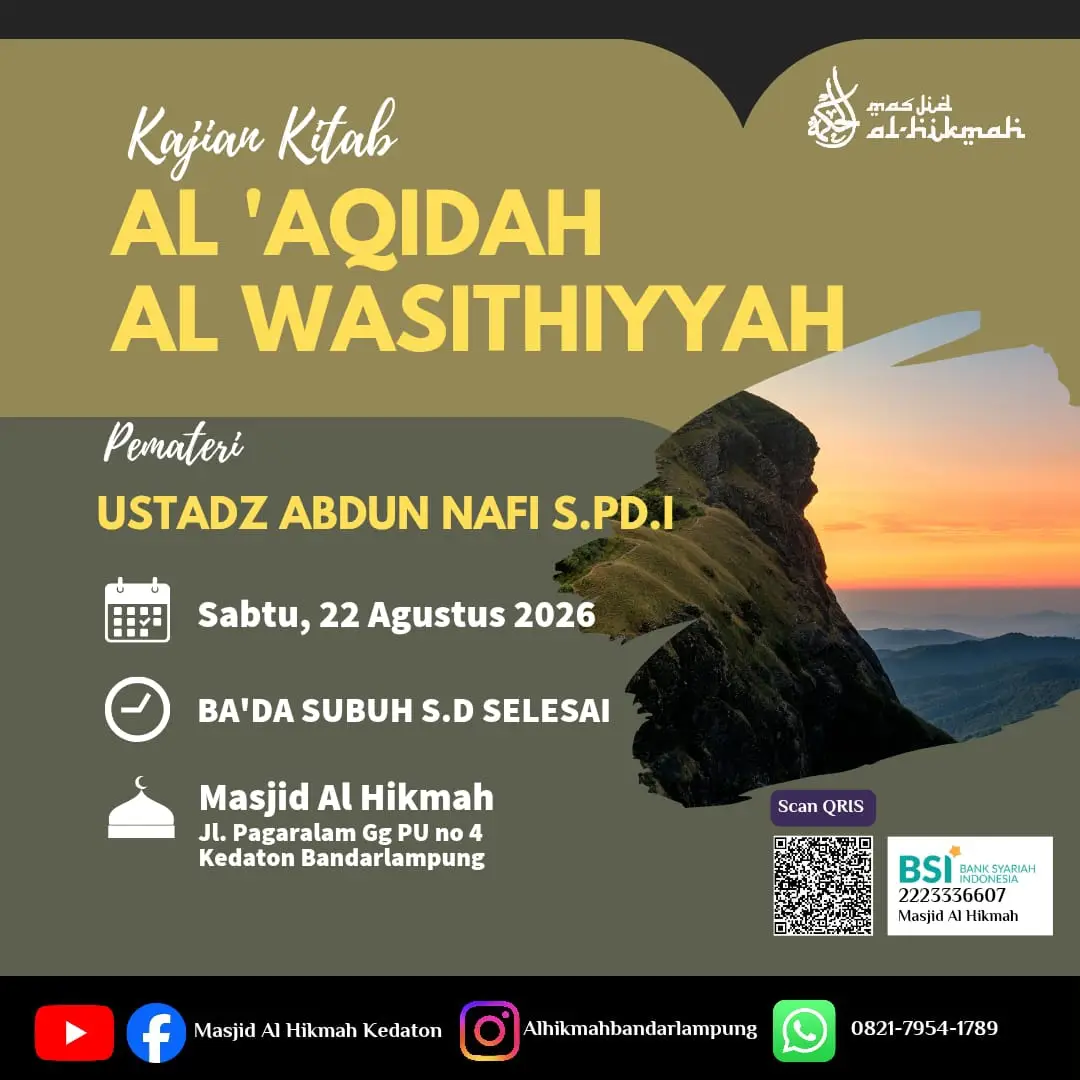 Kajian Kitab Al Aqidah Al Wasithiyyah