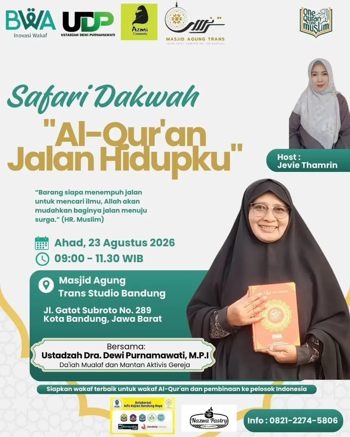 Safari Dakwah "Al-Quran Jalan Hidupku"