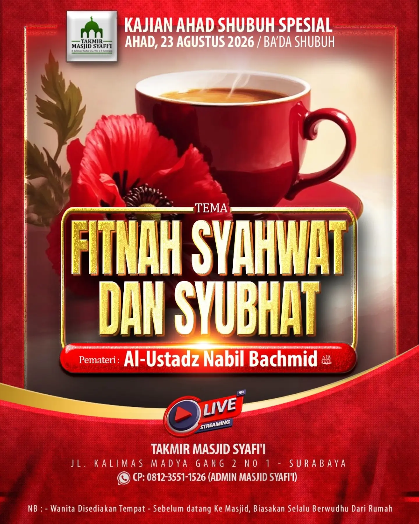 FITNAH SYAHWAT DAN SYUBHAT