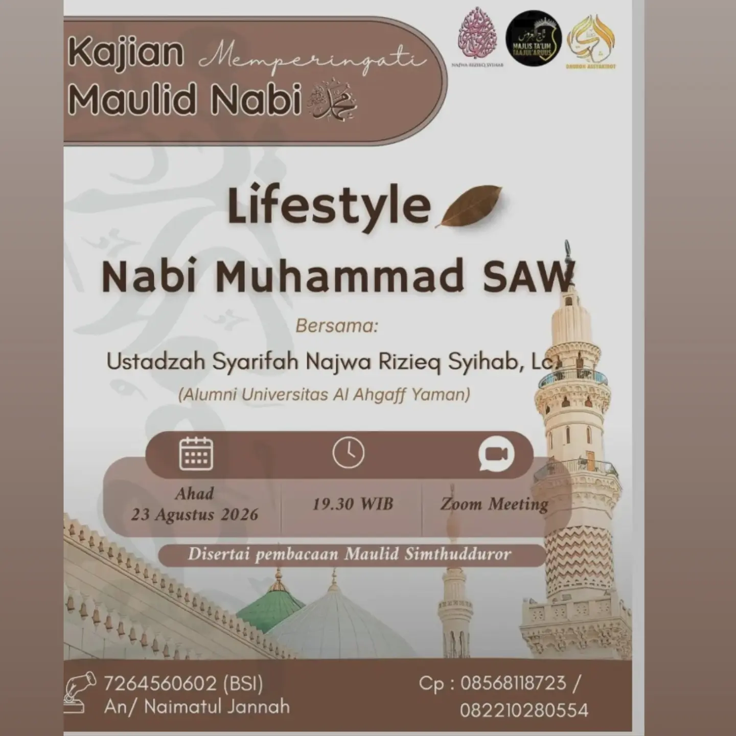 Kajian Memperingati Maulid Nabi