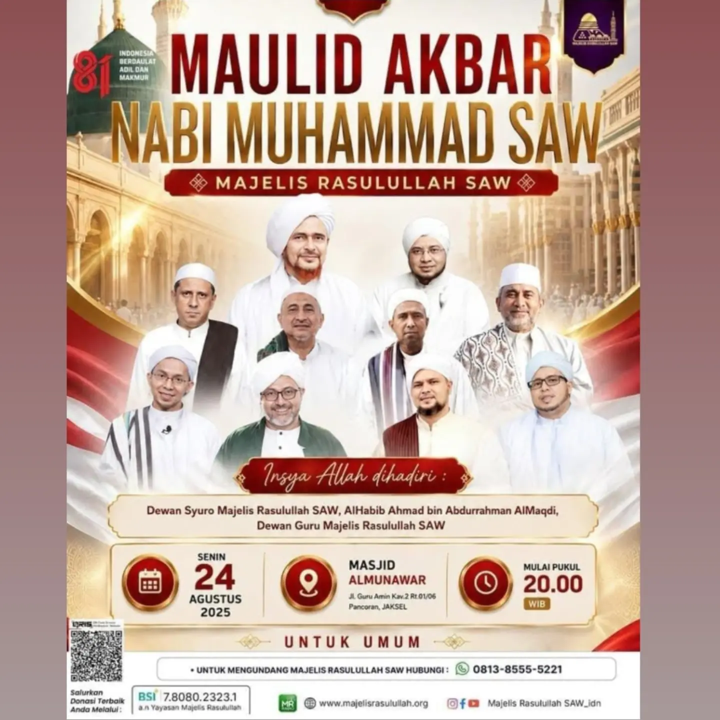 Maulid Akbar Nabi Muhammad SAW