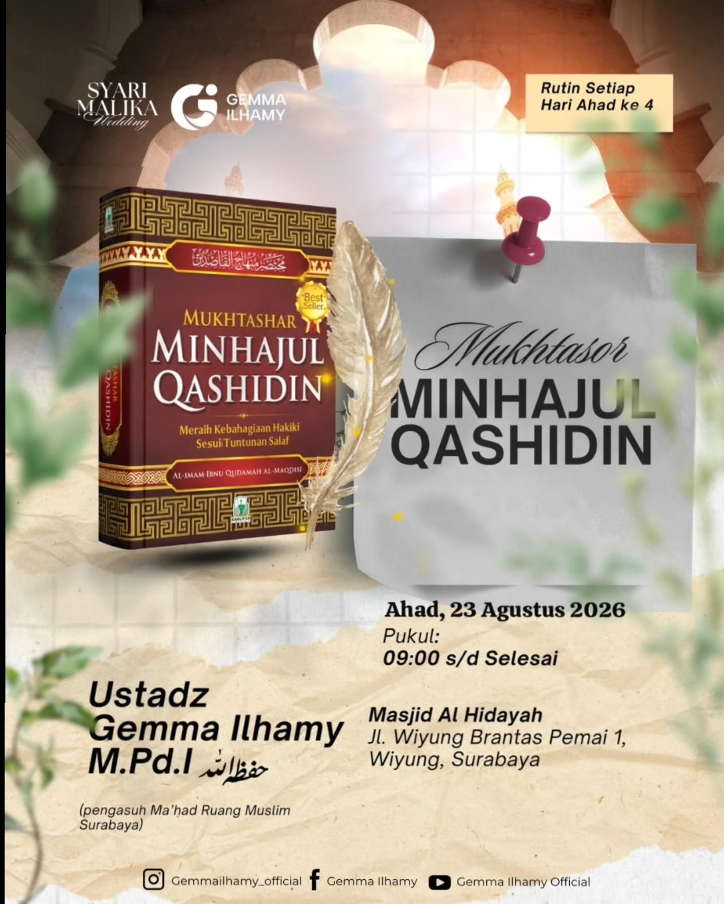 Pembahasan Mukhtasar Minhajul Qashidin