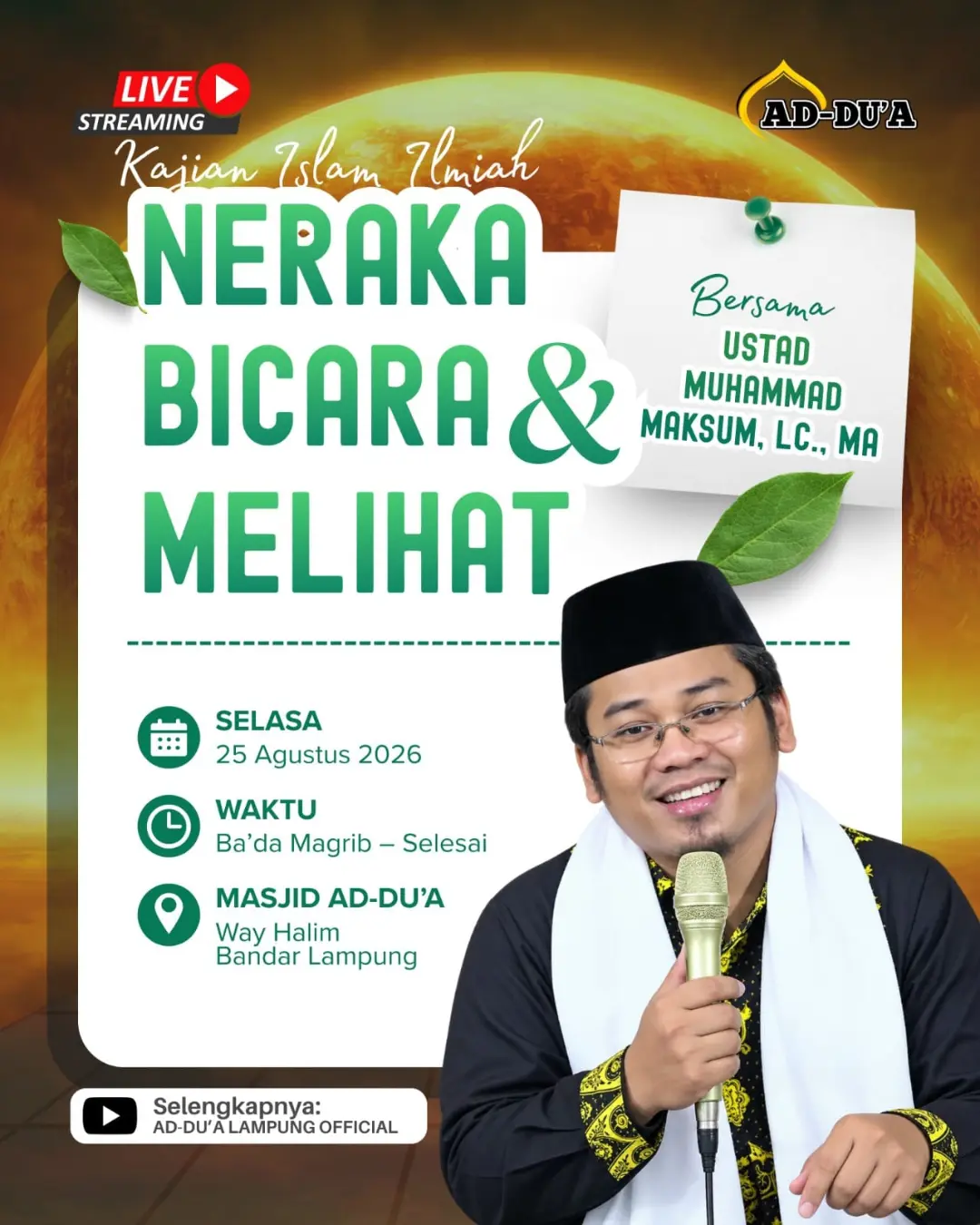 Neraka Bicara Dan Melihat