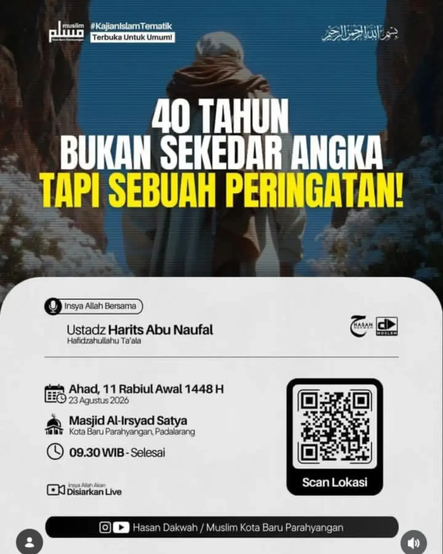 40 Tahun Bukan Sekadar Angka Tapi Sebuah Peringatan!