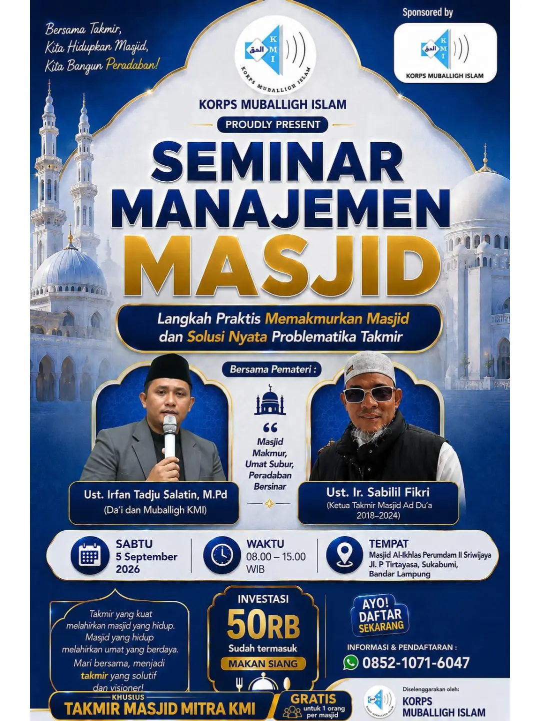 SEMINAR MANAJEMEN MASJID