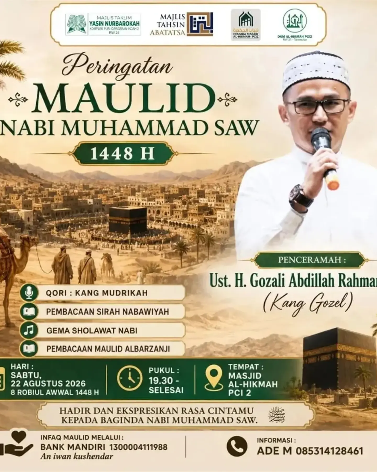 Peringatan Maulid Nabi Muhammad SAW 1448 H