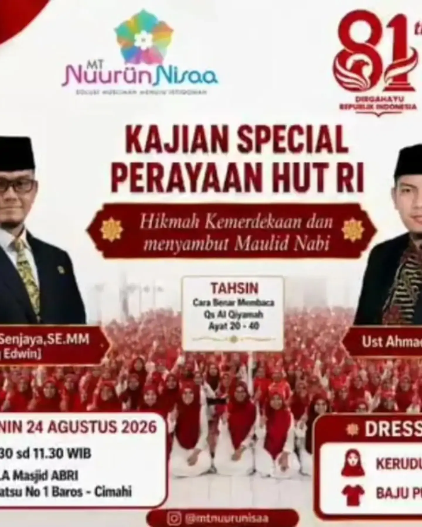Kajian Special Perayaan HUT RI