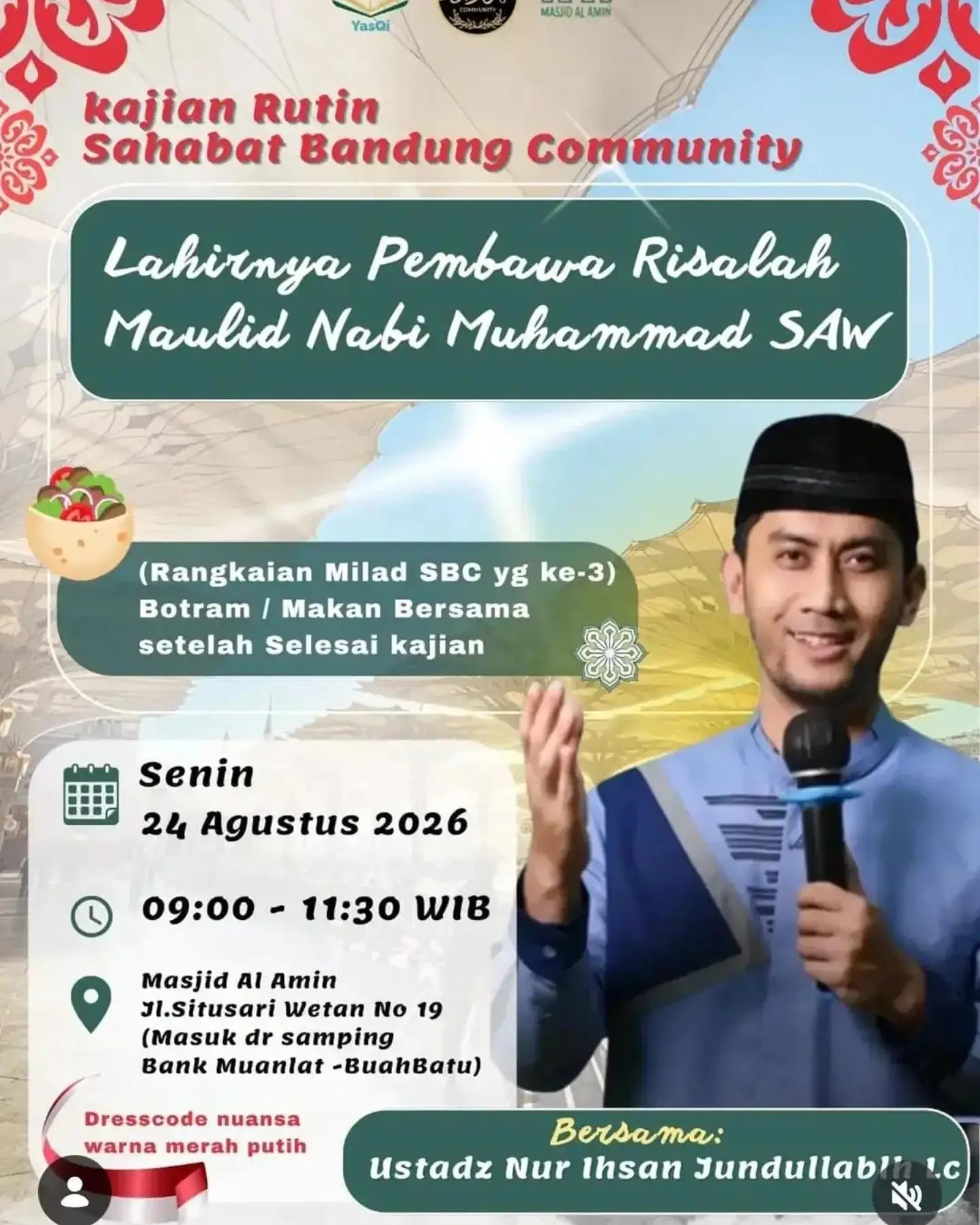 Lahirnya Pembawa Risalah Maulid Nabi Muhammad SAW