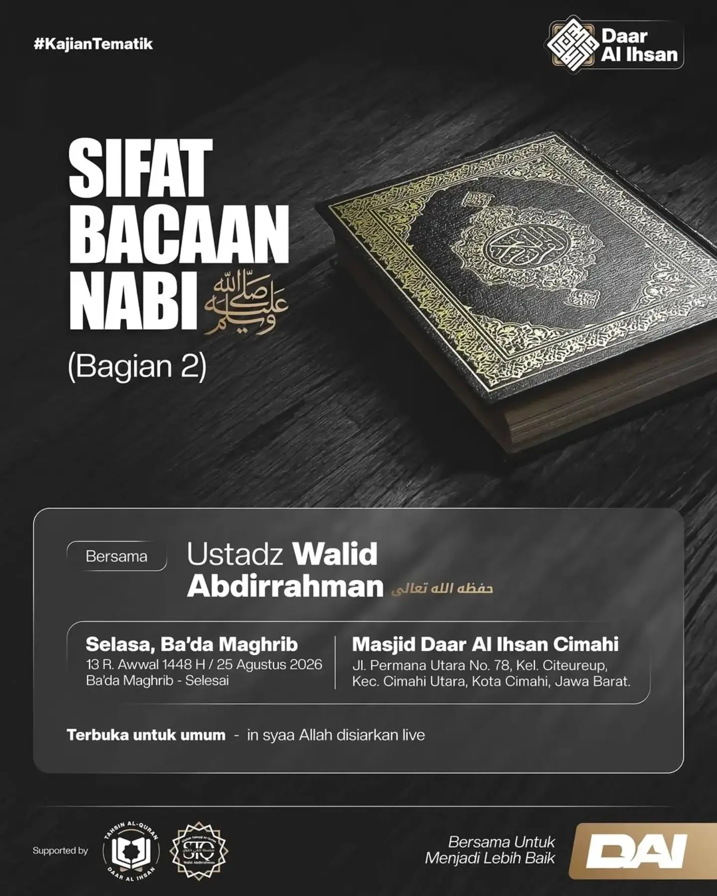 Sifat Bacaan Nabi (Bagian 2)