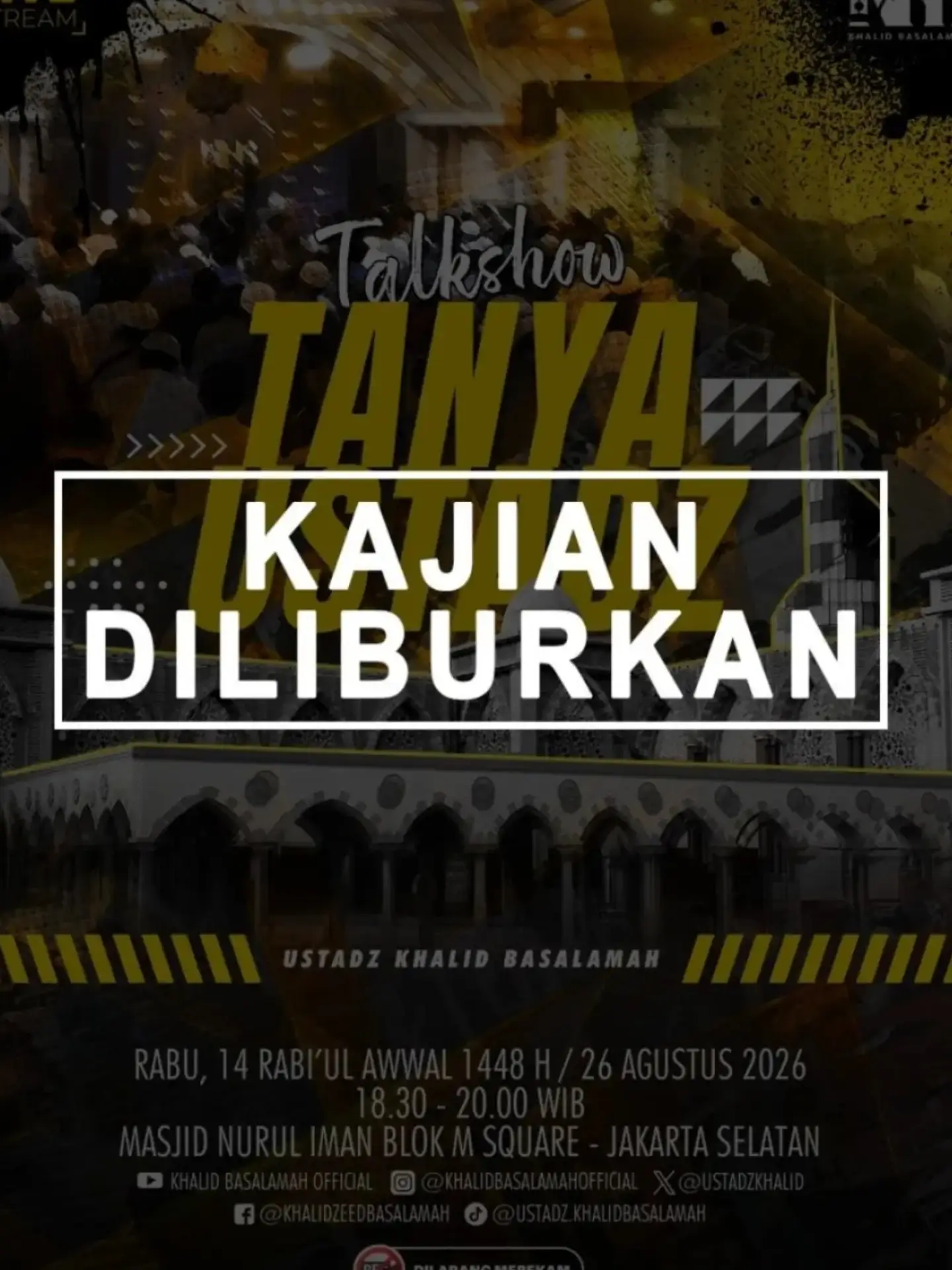 KAJIAN DILIBURKAN