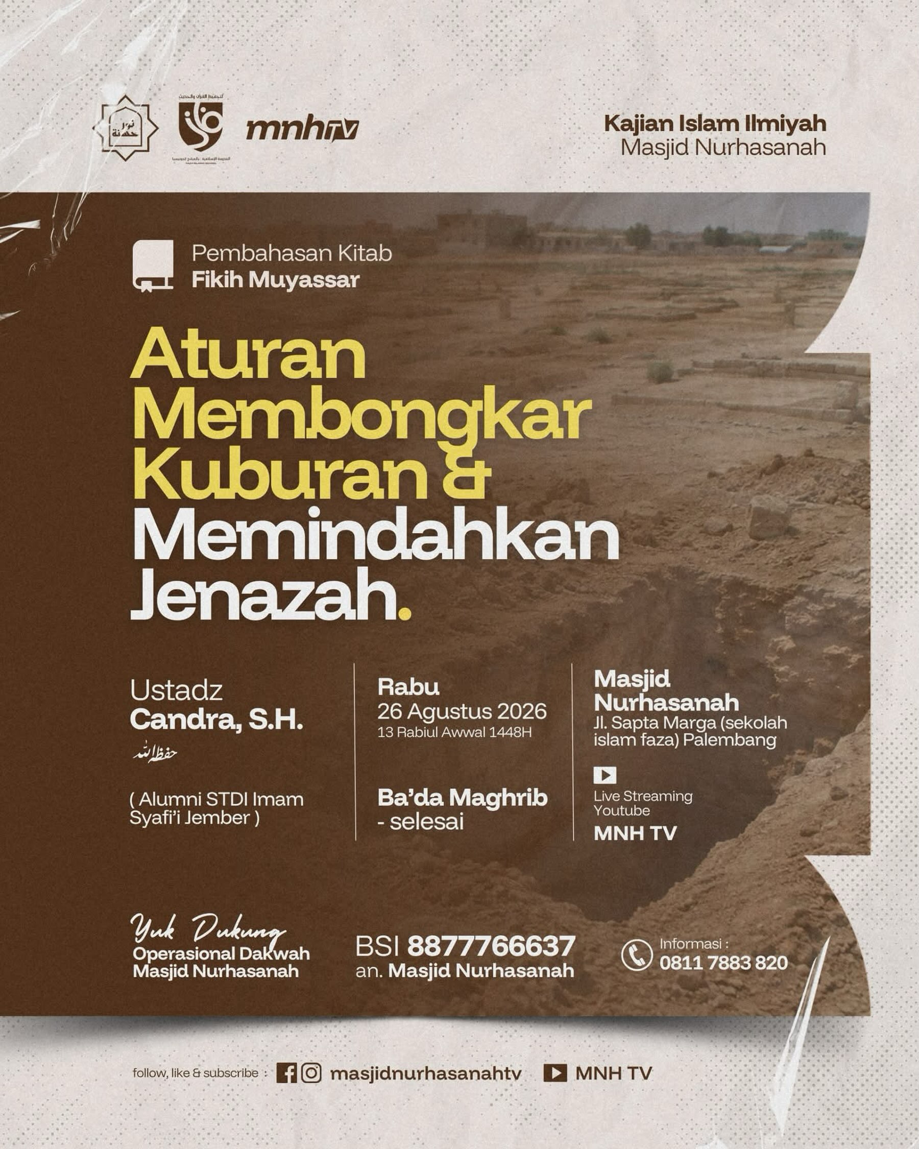 Aturan Membongkar Kuburan & Memindahkan Jenazah