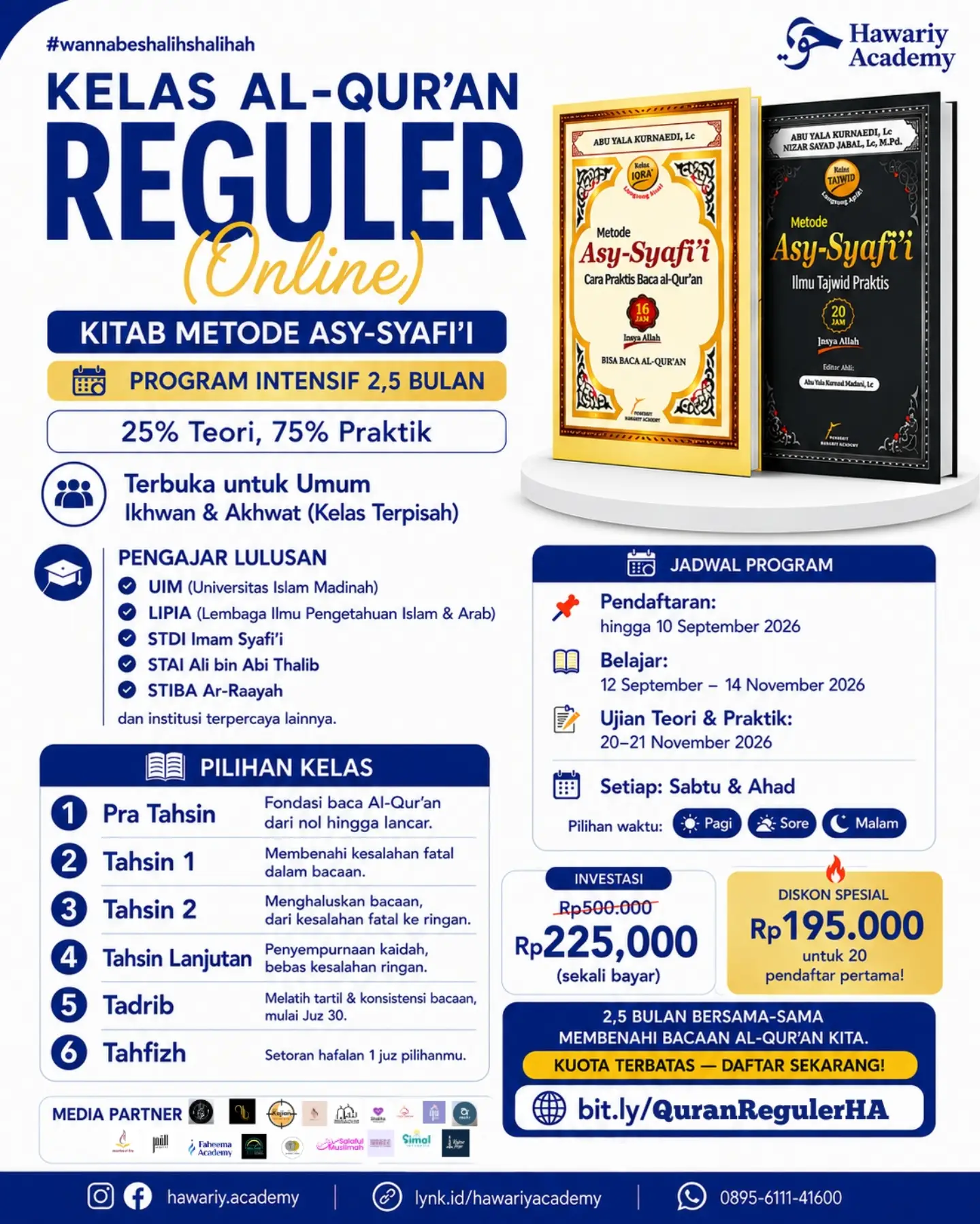 Kelas Al-Qur'an Reguler Online