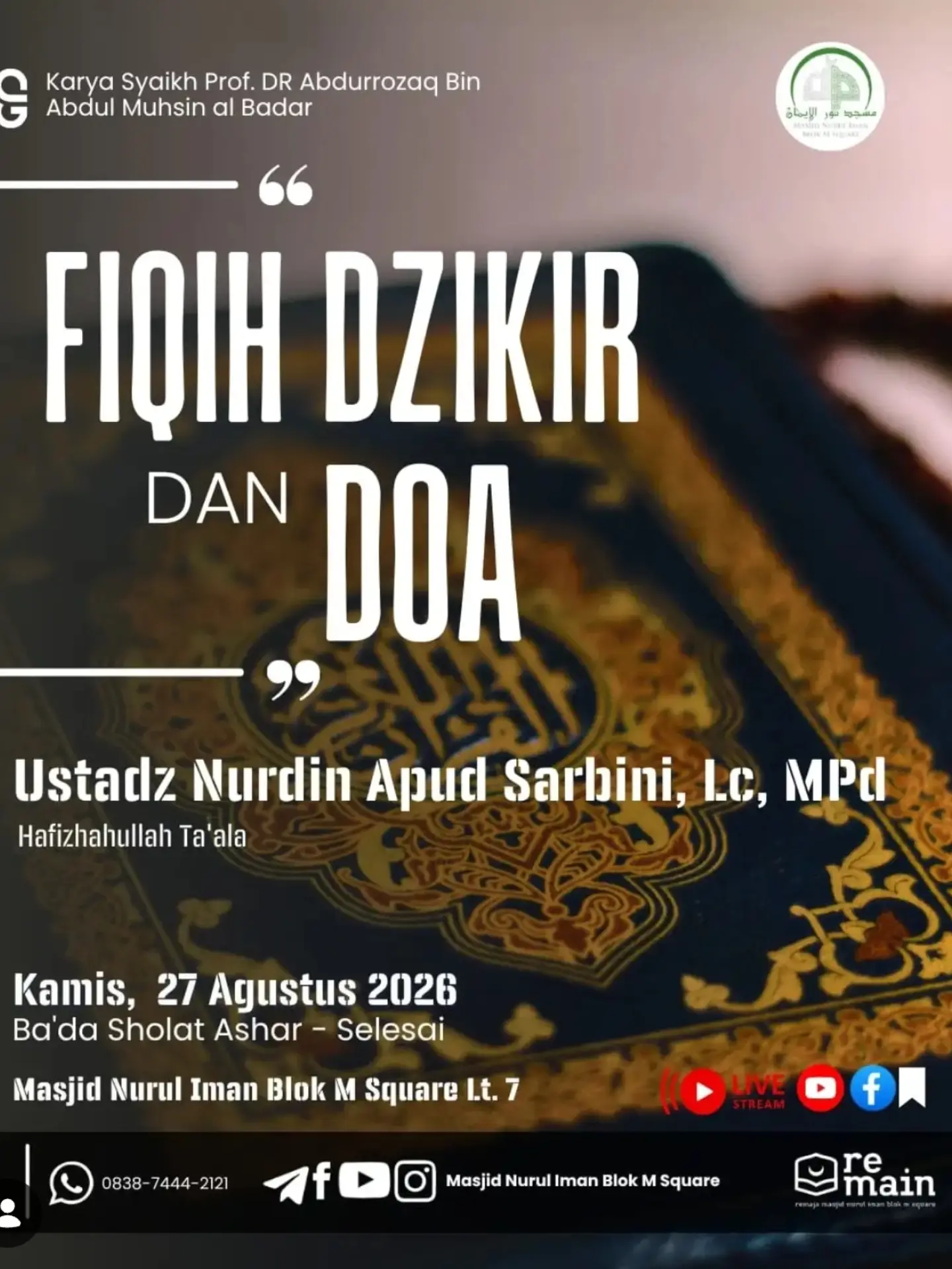 Fiqih Dzikir dan Doa