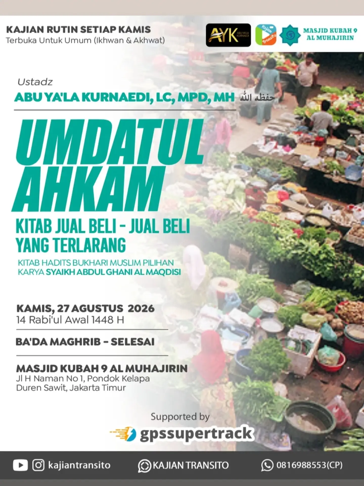 Kajian Rutin Setiap Kamis