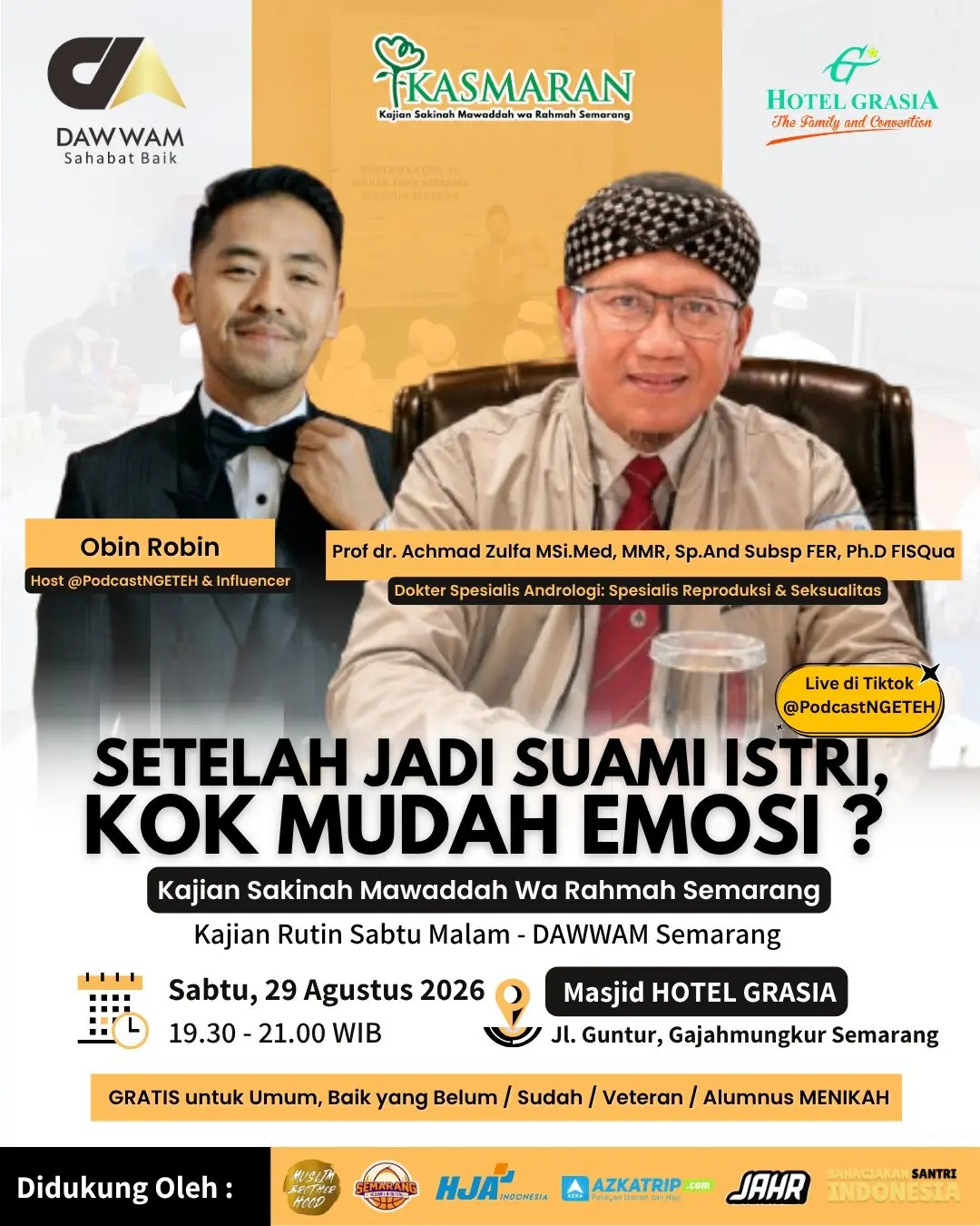 Setelah Jadi Suami Istri Kok Mudah Emosi?