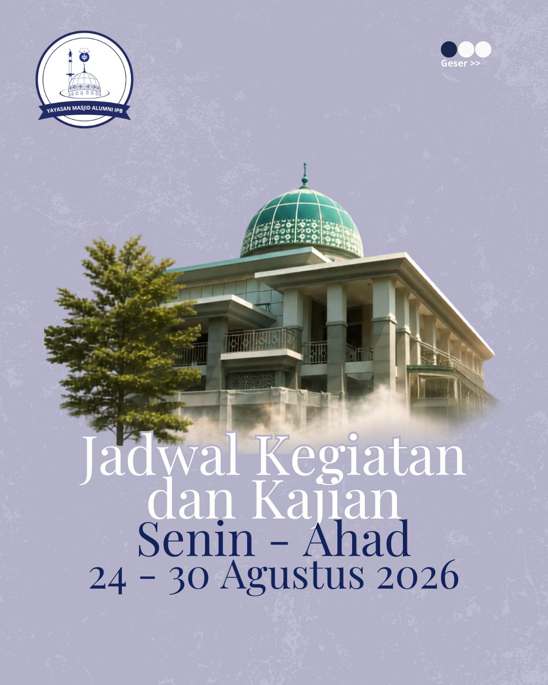 Jadwal Kegiatan dan Kajian