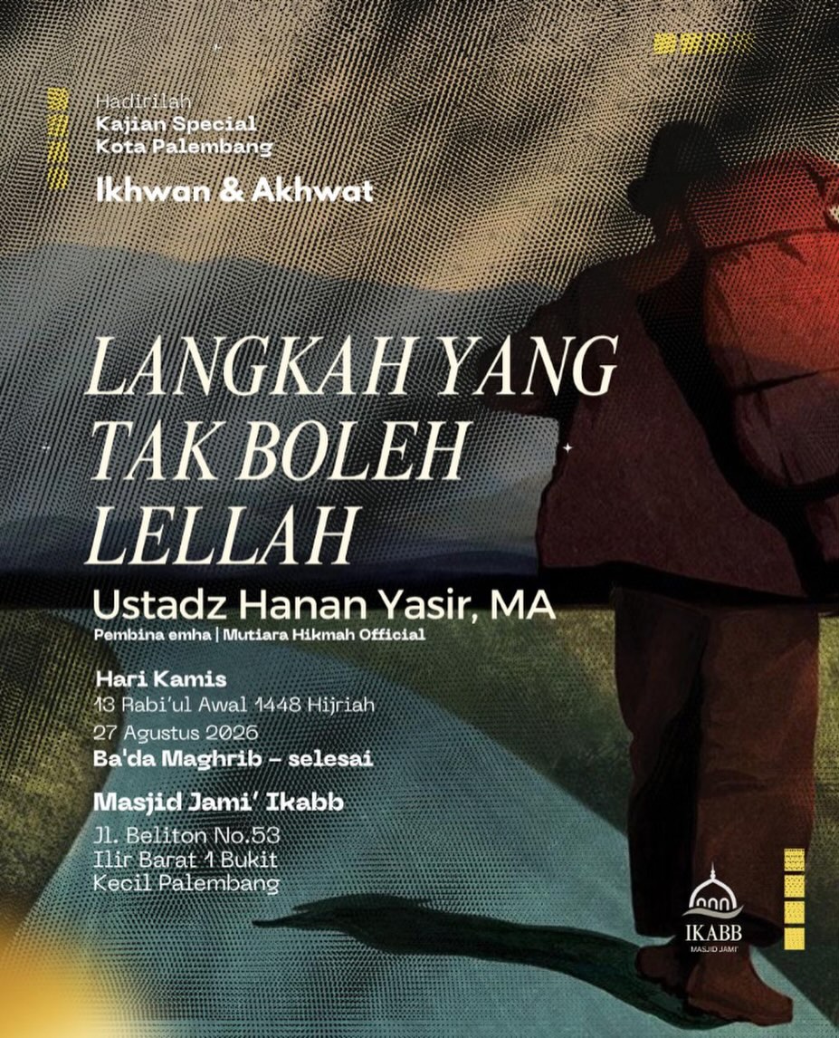 LANGKAH YANG TAK BOLEH LELAH