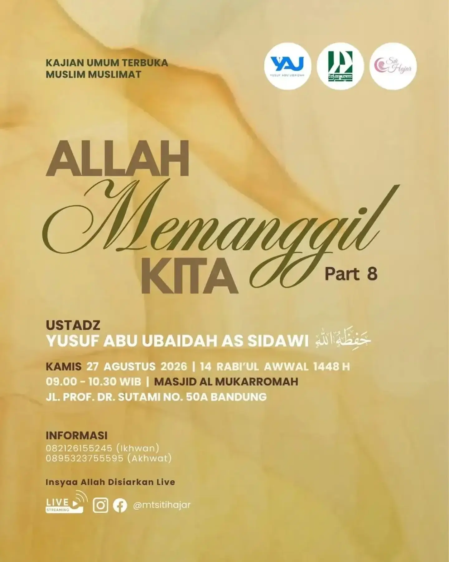 Allāh Memanggil Kita Part 8