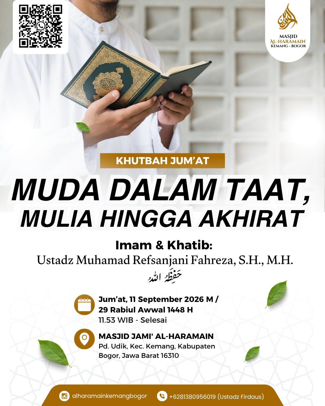 MUDA DALAM TAAT, MULIA HINGGA AKHIRAT