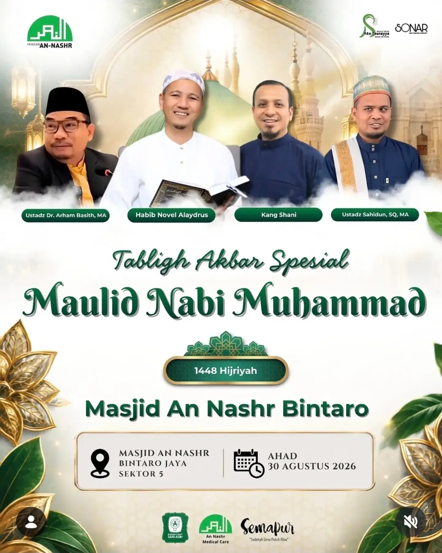 Tabligh Akbar Spesial Maulid Nabi Muhammad