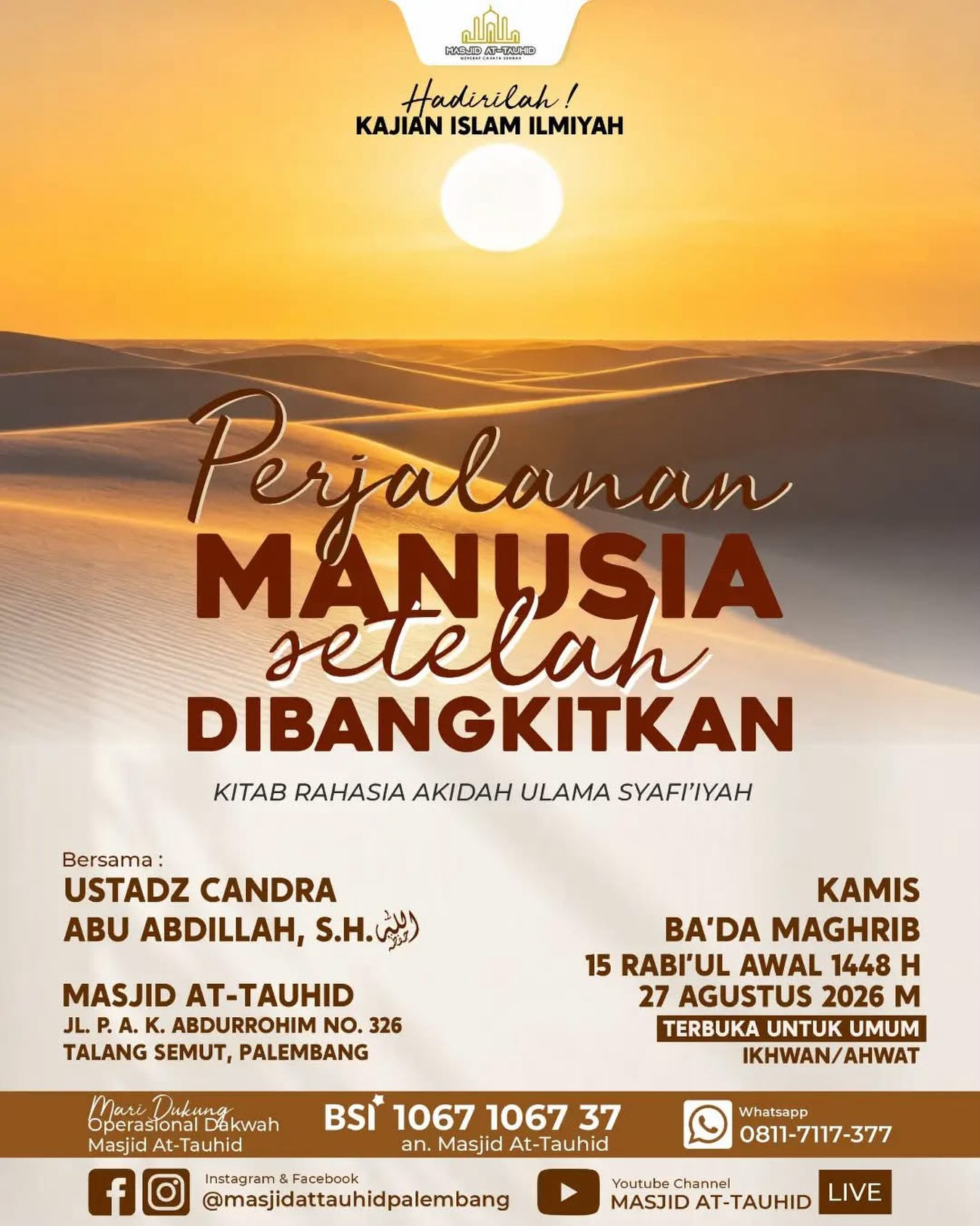 Perjalanan Manusia setelah Dibangkitkan