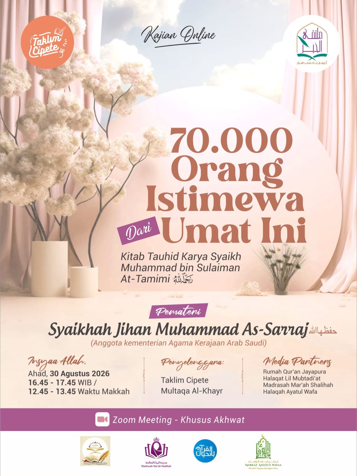 70.000 Orang Istimewa Dari Umat Ini