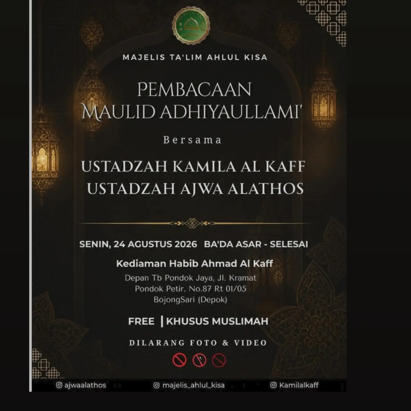 Majelis Ta'lim Ahlul Kisa