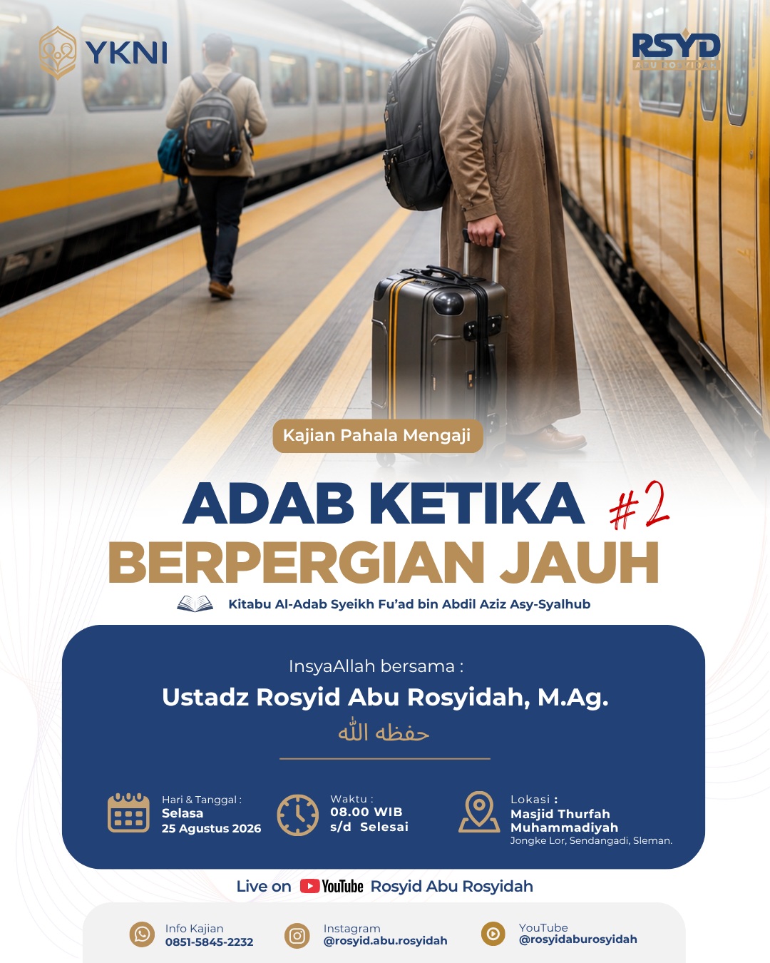 ADAB KETIKA BERPERGIAN JAUH