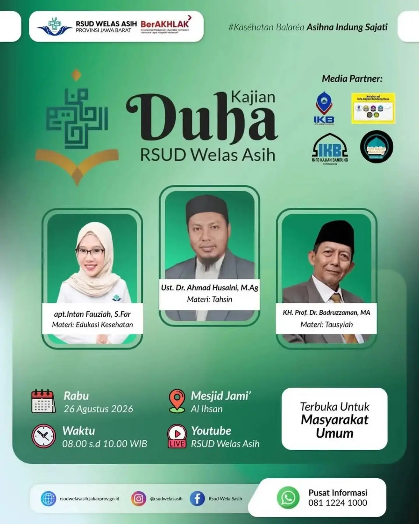 Kajian Duha RSUD Welas Asih