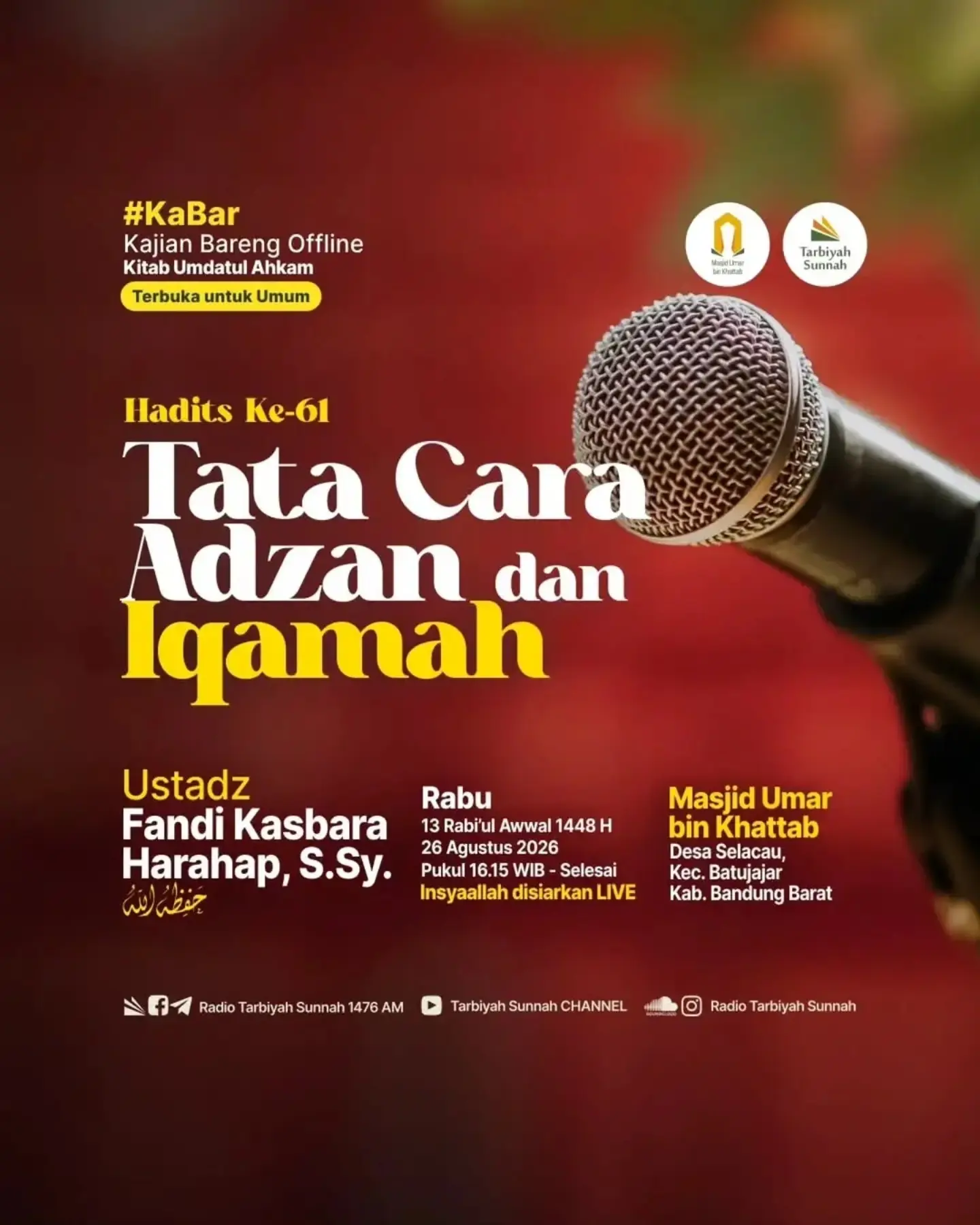 Tata Cara Adzan dan Iqamah