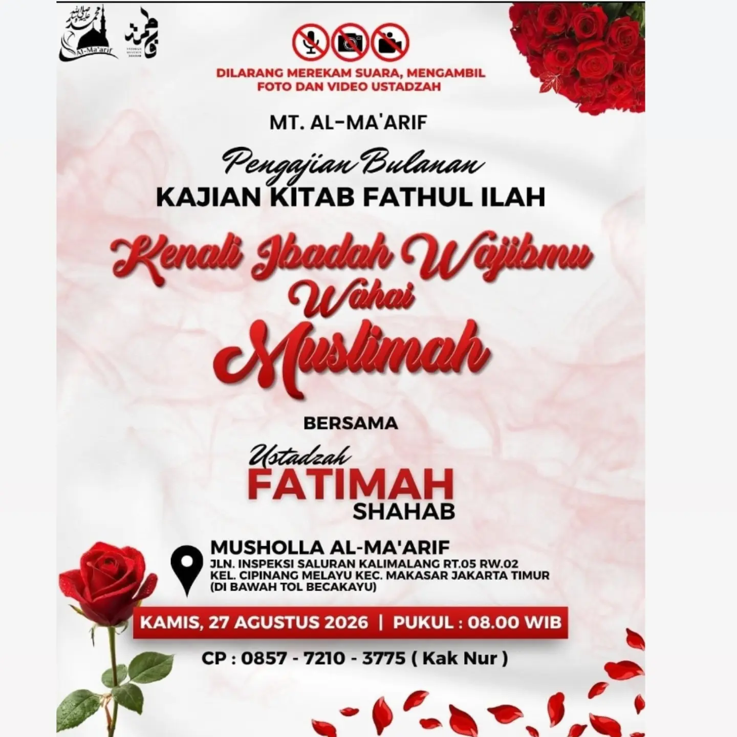 Kenali Ibadah Wajibmu Wahai Muslimah