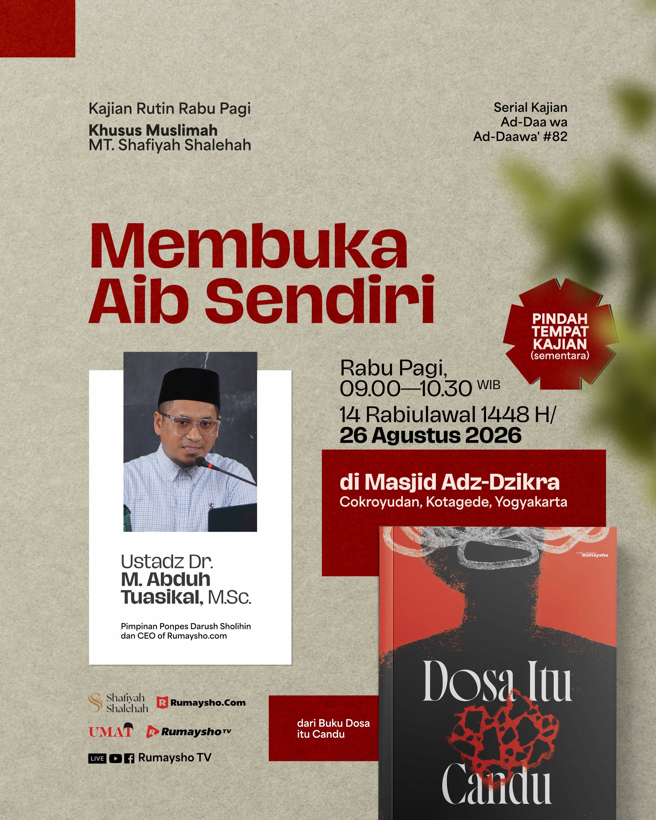 Membuka Aib Sendiri