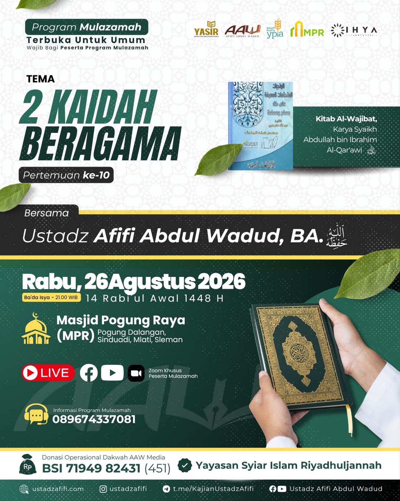 2 Kaidah Beragama