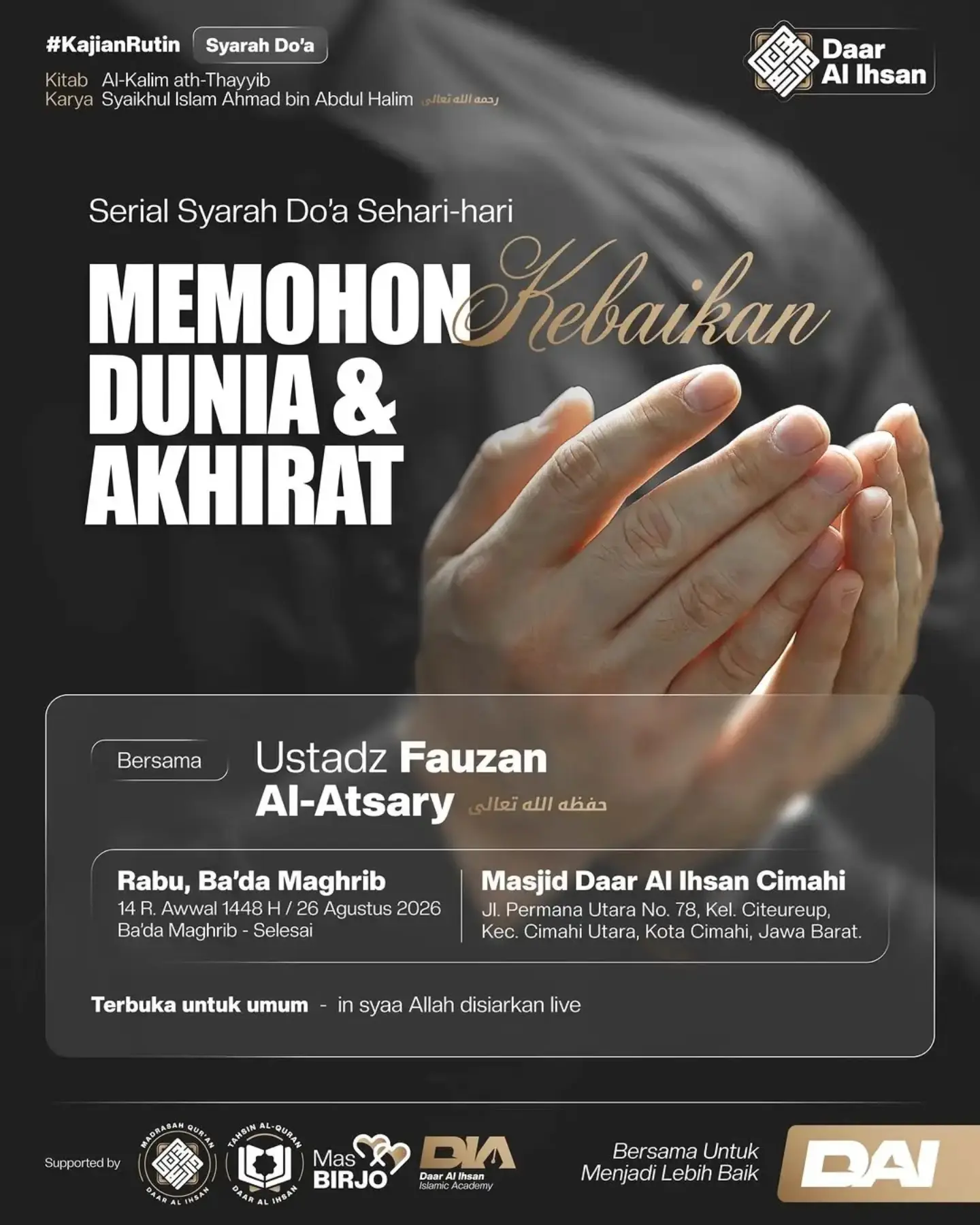 Memohon Kebaikan Dunia & Akhirat