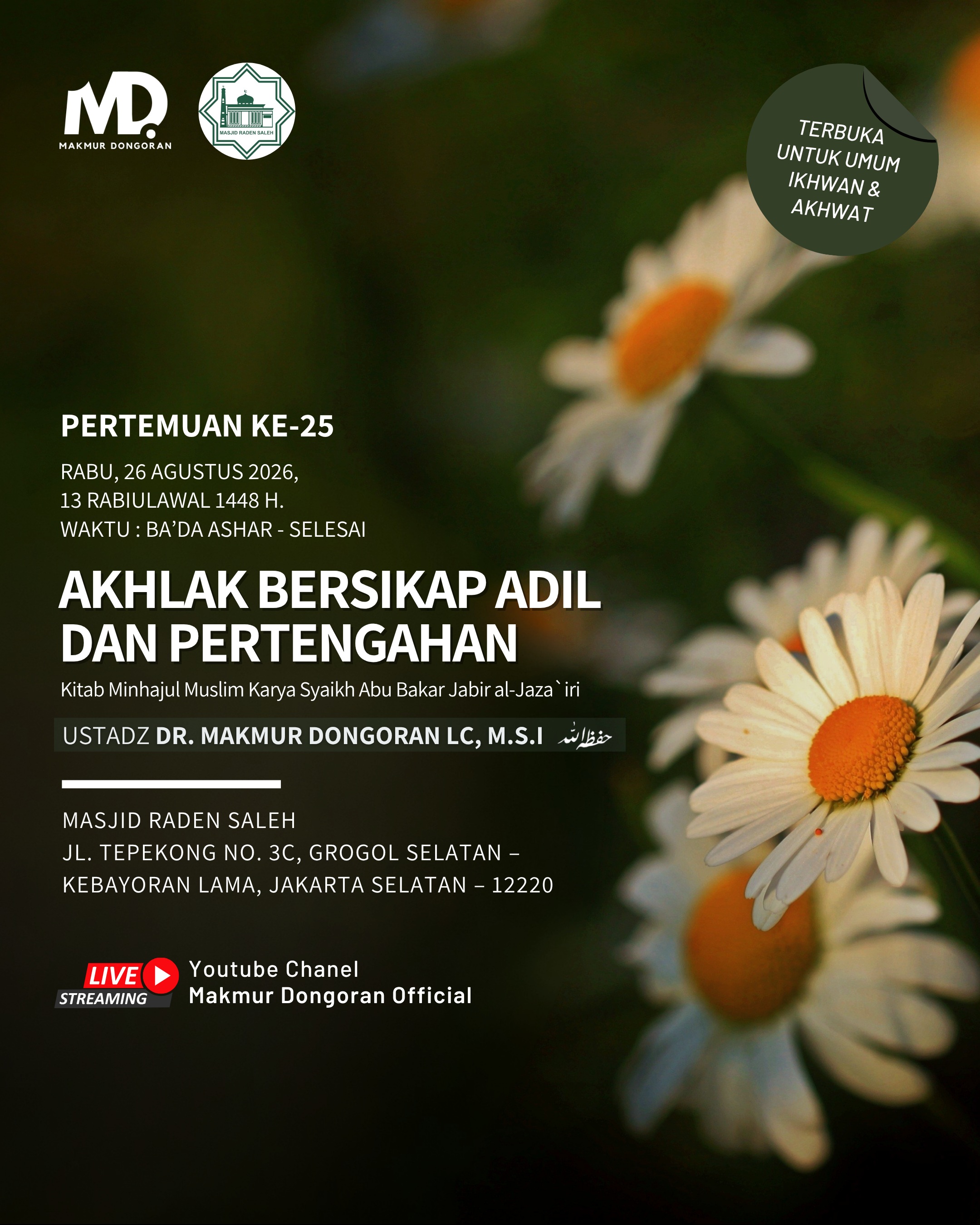 AKHLAK BERSIKAP ADIL DAN PERTENGAHAN