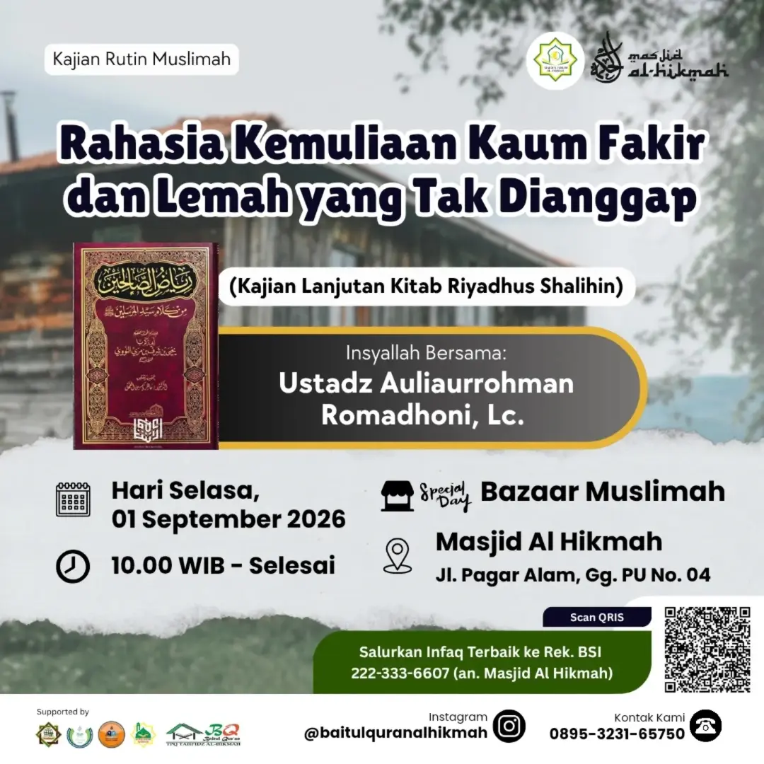 Rahasia Kemuliaan Kaum Fakir dan Lemah yang Tak Dianggap