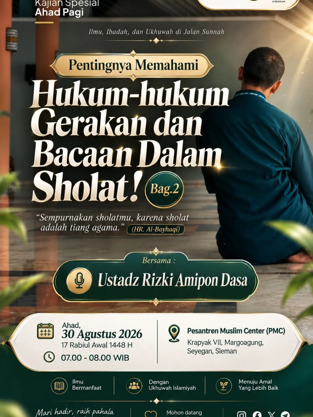 Hukum-hukum Gerakan dan Bacaan Dalam Sholat