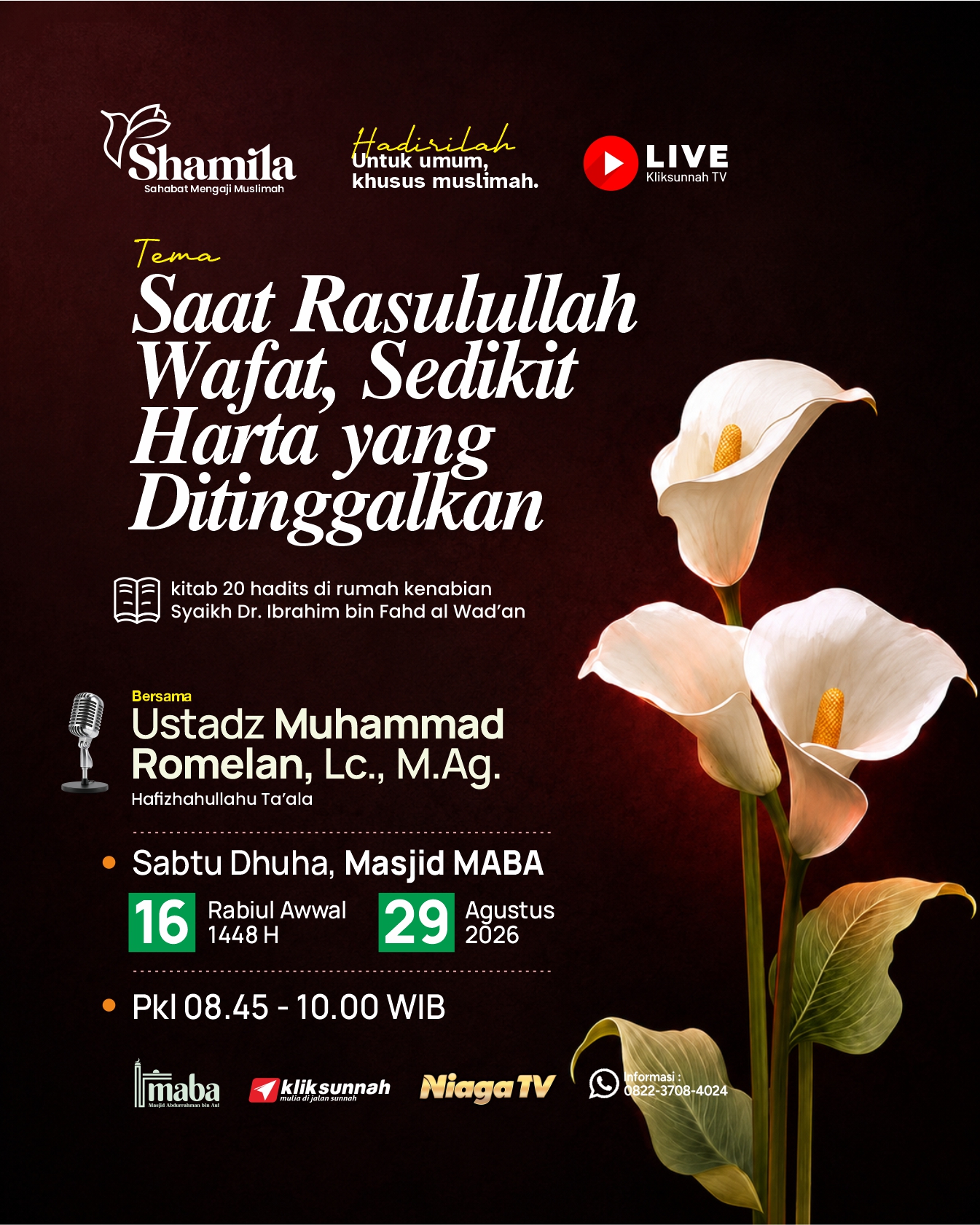 Saat Rasulullah Wafat, Sedikit Harta yang Ditinggalkan