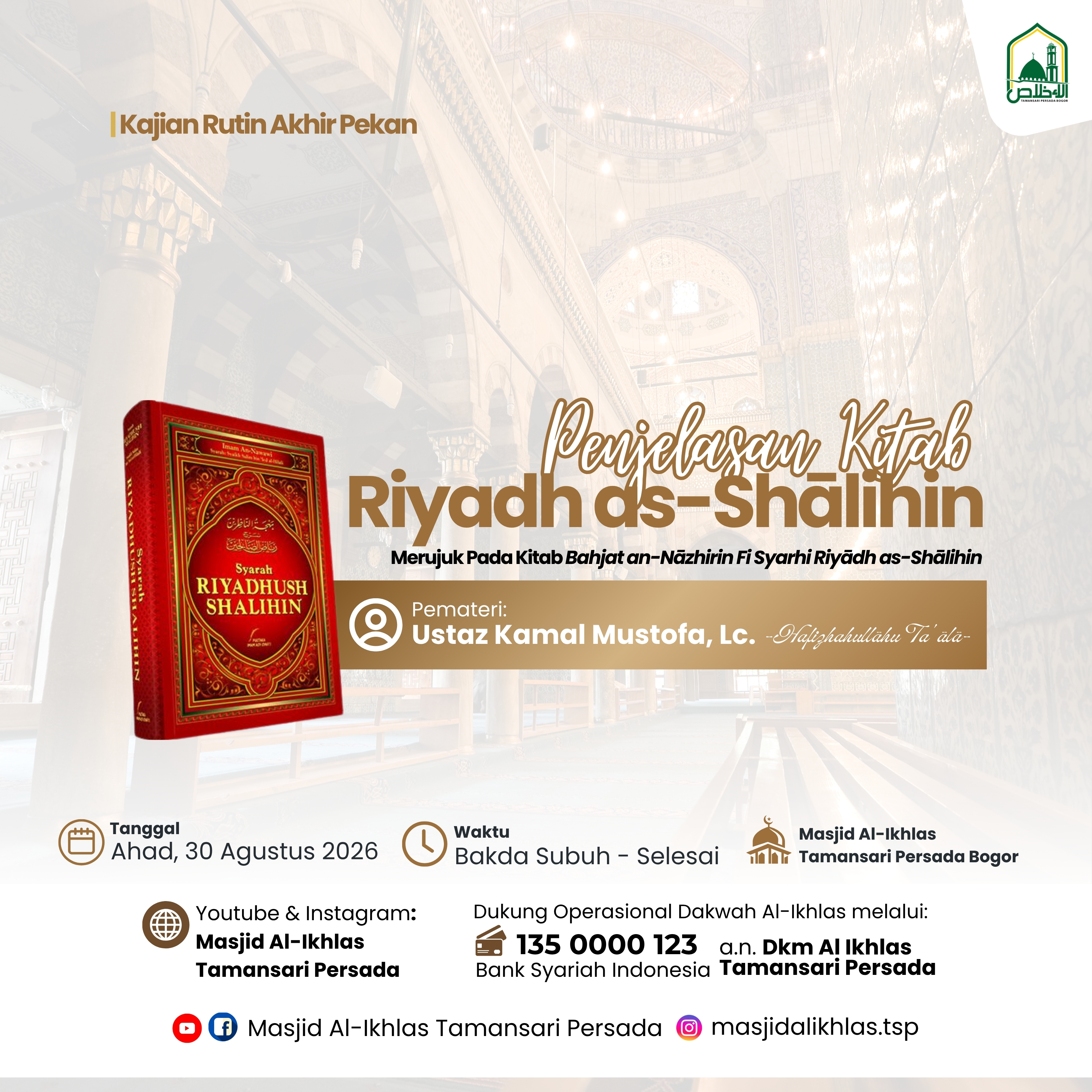 Penyelasan Kitab Riyadhush-Shalihin