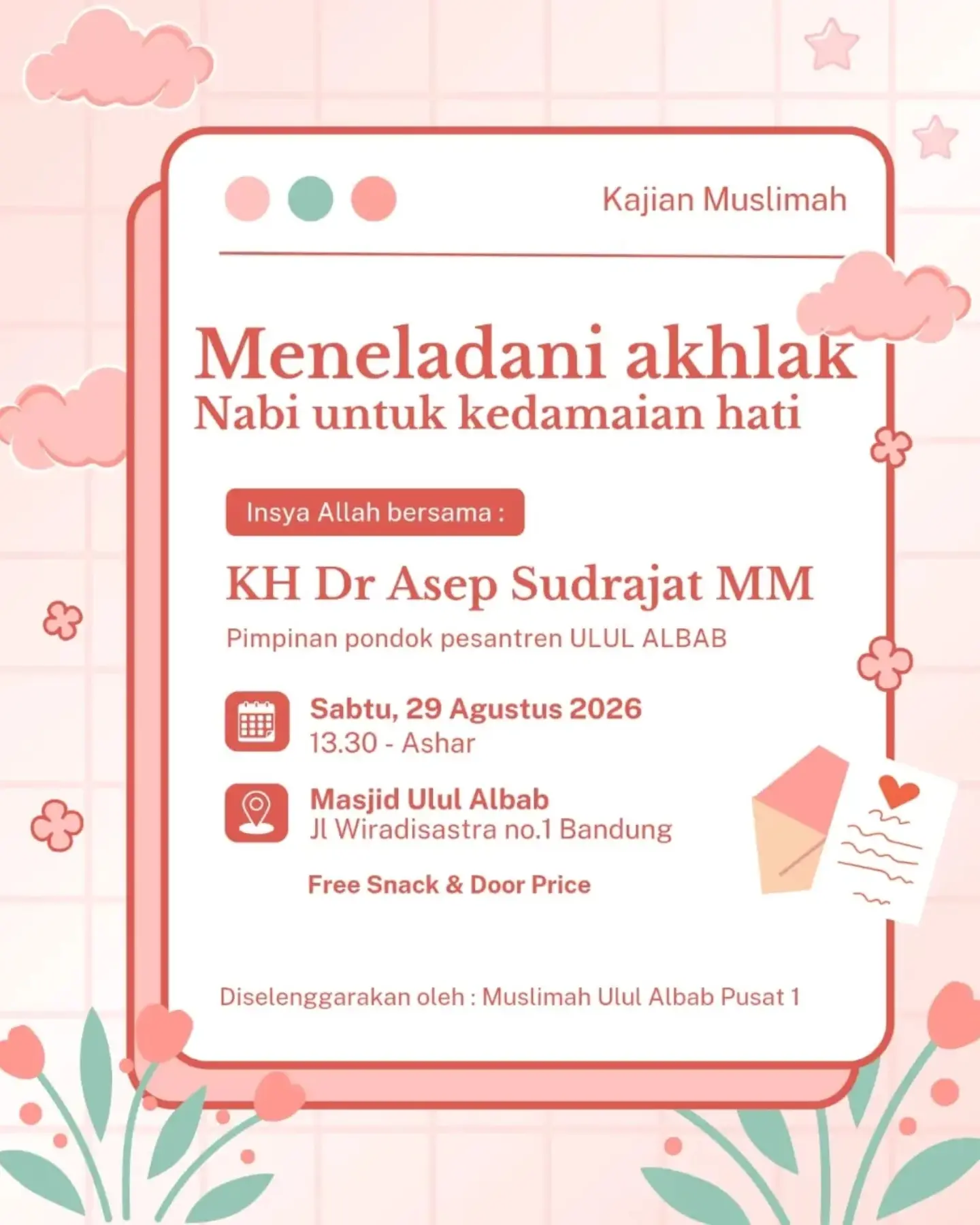 Meneladani akhlak Nabi untuk kedamaian hati