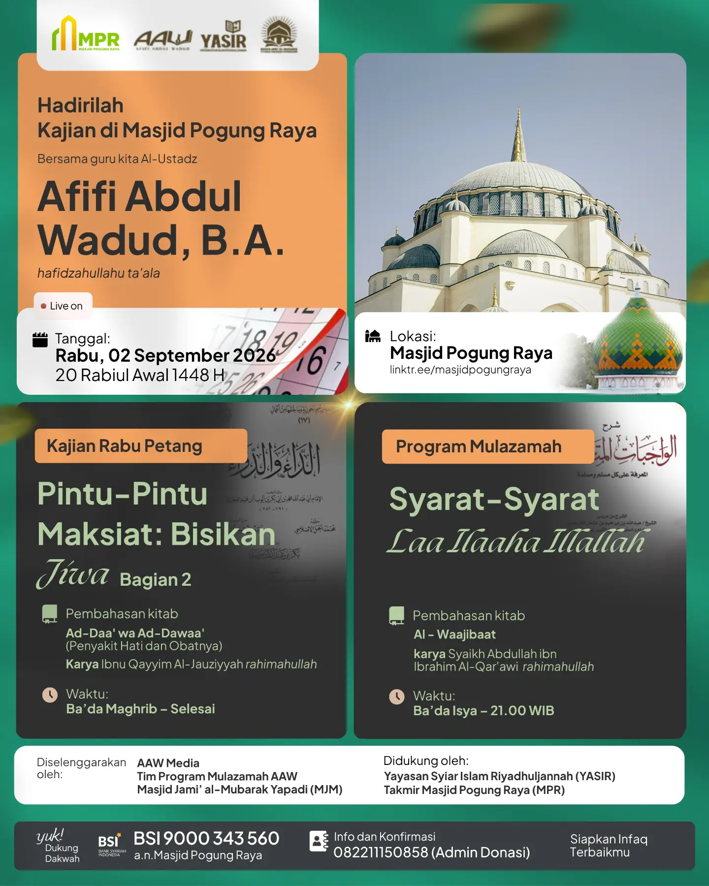 Kajian Offline Rutin Rabu Petang