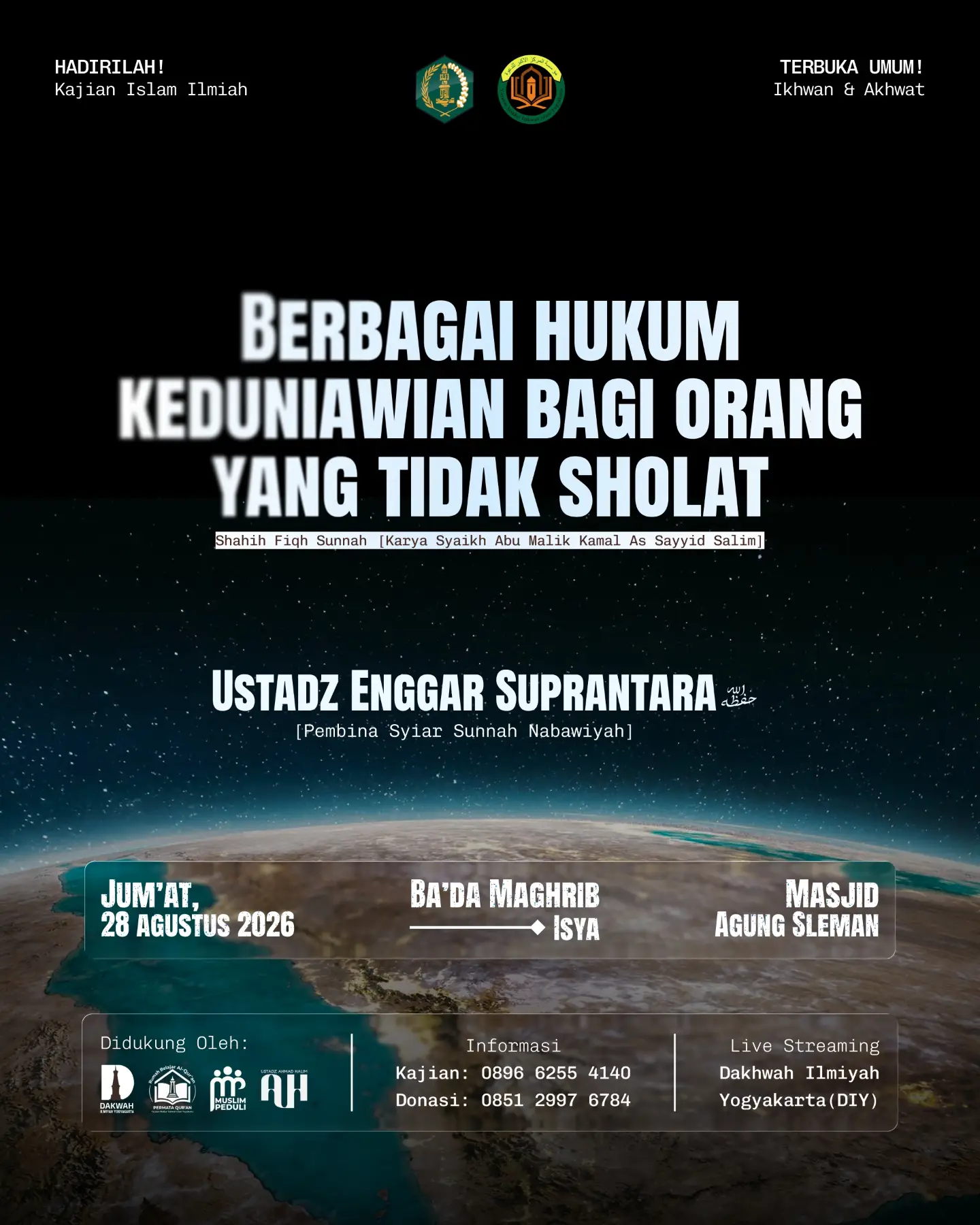 Berbagai hukum keduniawian bagi orang yang tidak sholat