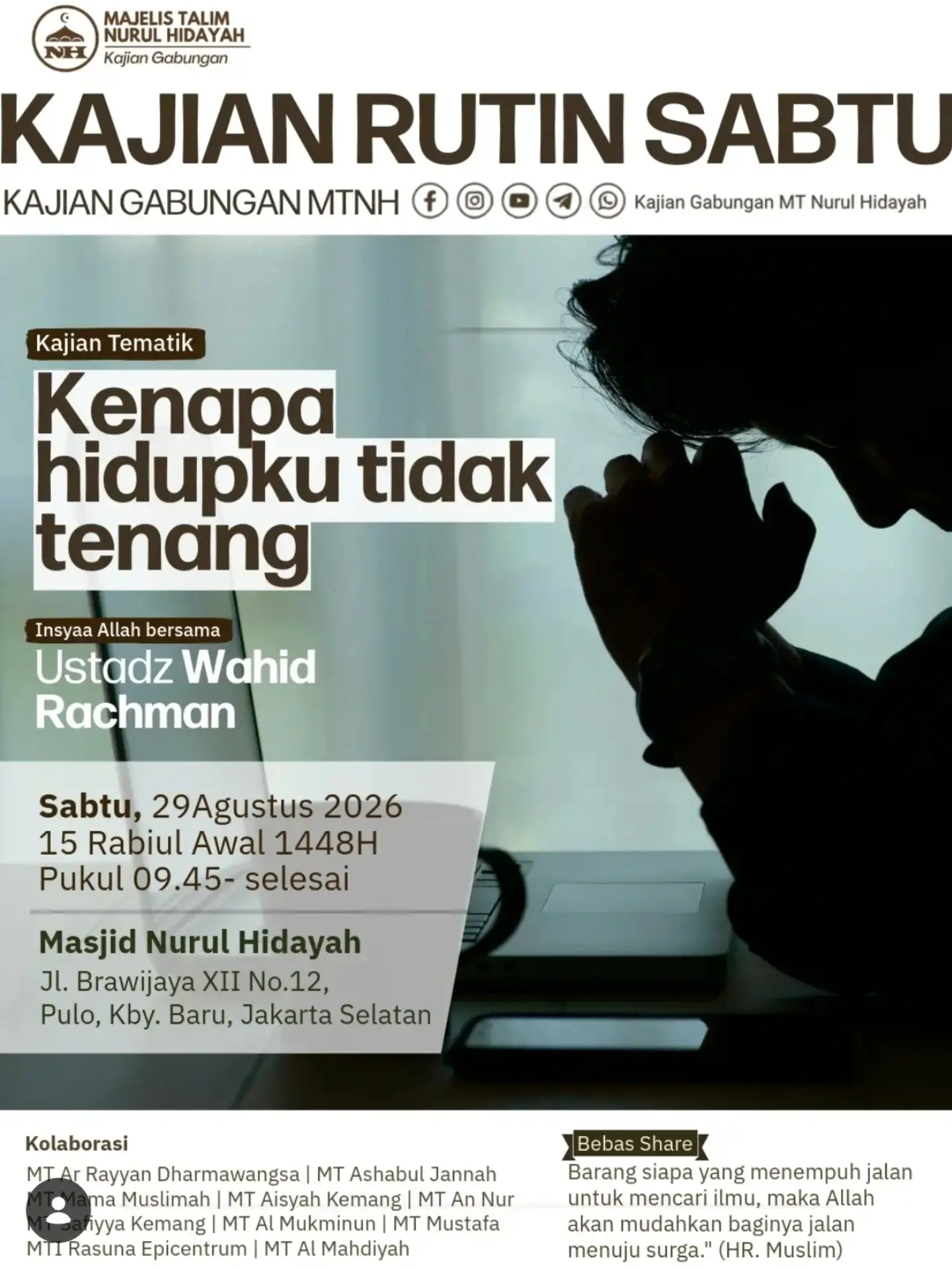 Kenapa hidupku tidak tenang