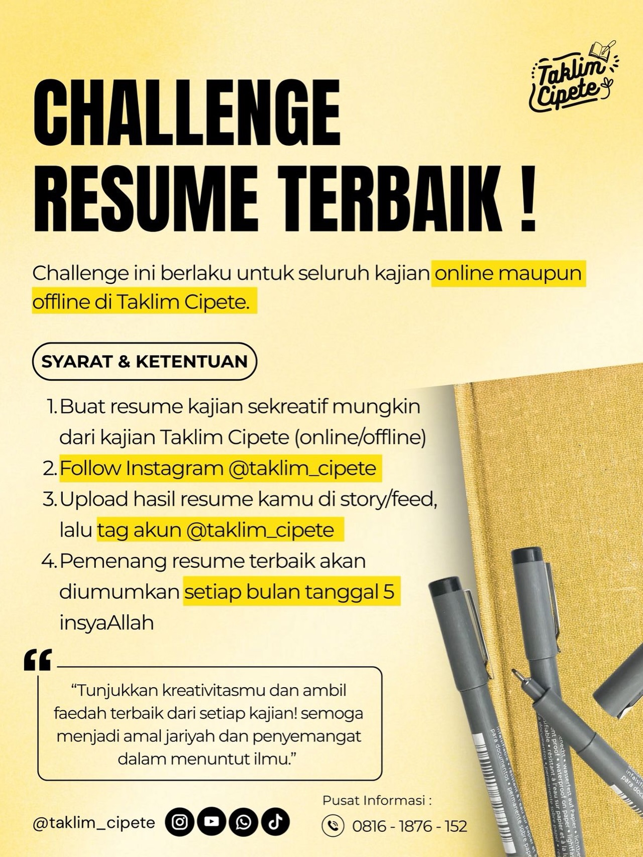 Muhadharah Istimewa Khusus Muslimah