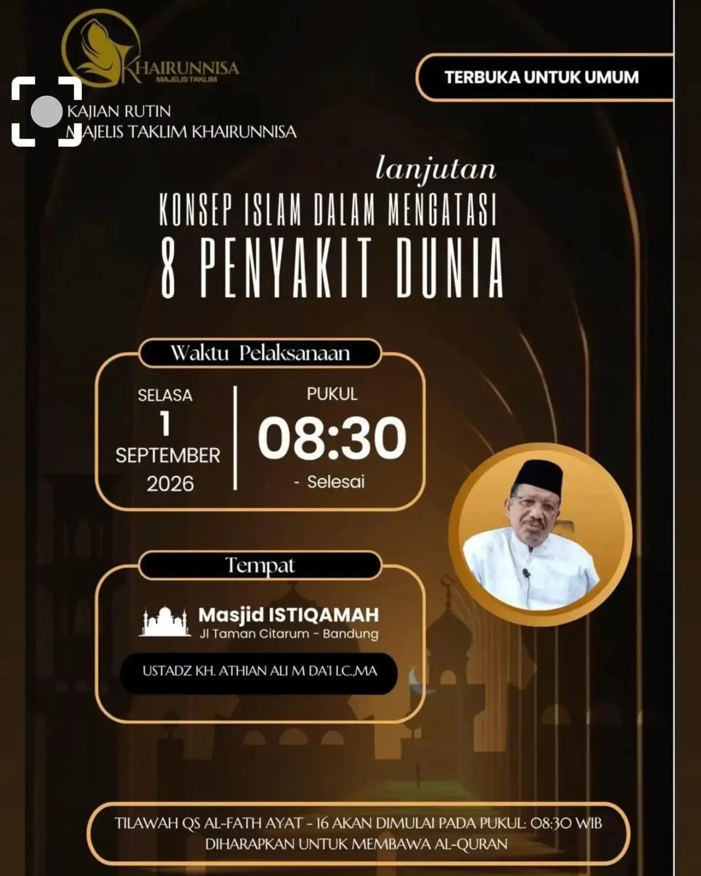 Kaji Rutin Majelis Taklim Khairunnisa